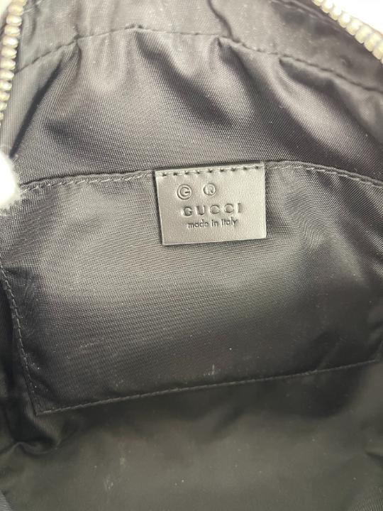 Gucci Web Monogram Canvas Slim Belt Bag
