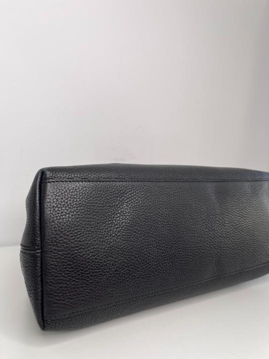 Gucci Pebbled Calfskin Medium Soho Chain Shoulder Bag
