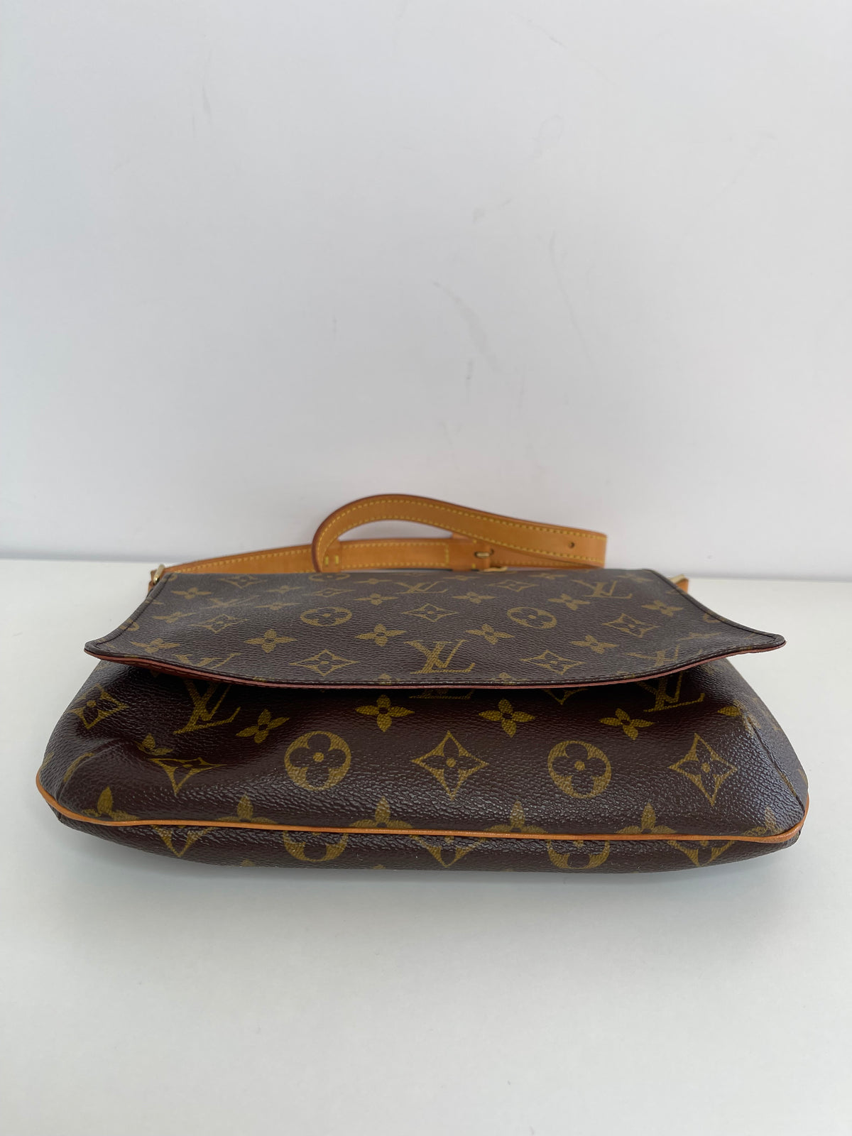 Louis Vuitton Musette Tango Monogram Canvas Flap Shoulder Bag