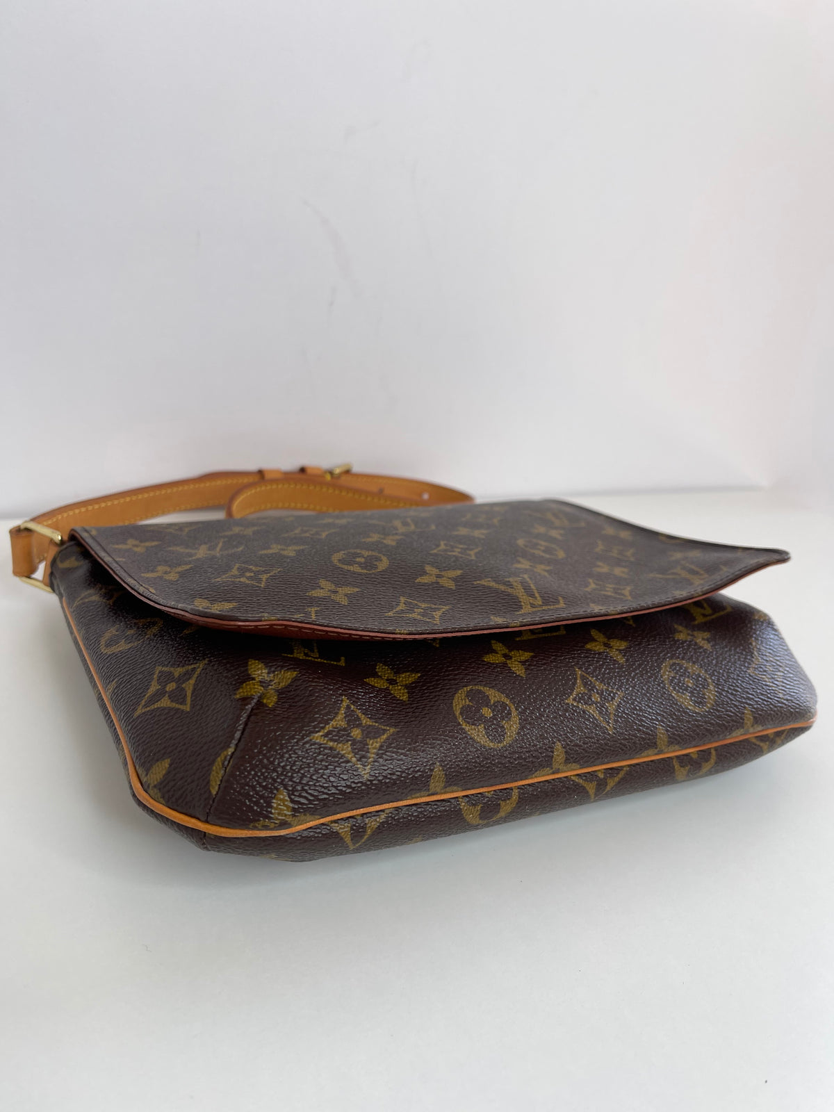 Louis Vuitton Musette Tango Monogram Canvas Flap Shoulder Bag
