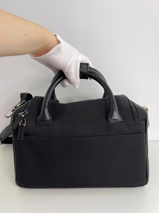 Gucci Black Travel Vanity Case with Shoulder Strap