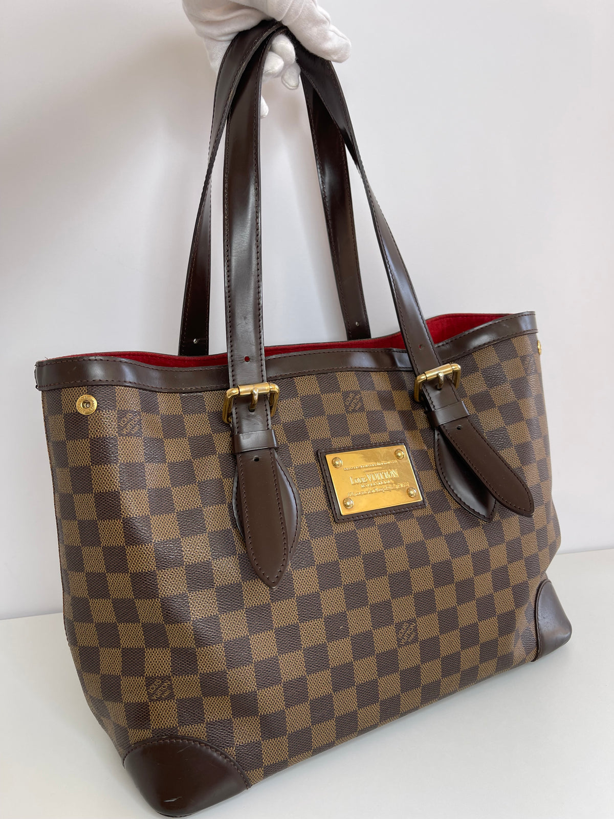 Louis Vuitton Hampstead MM Damier Ebene Canvas