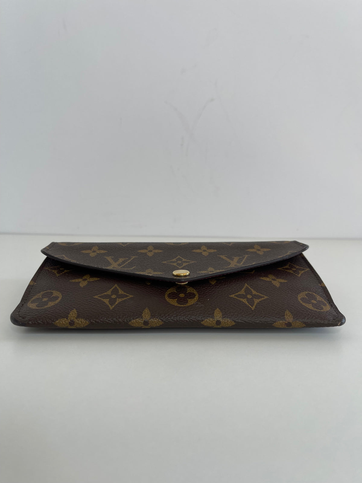 Louis Vuitton Jeanne Wallet Fuchsia Monogram Canvas
