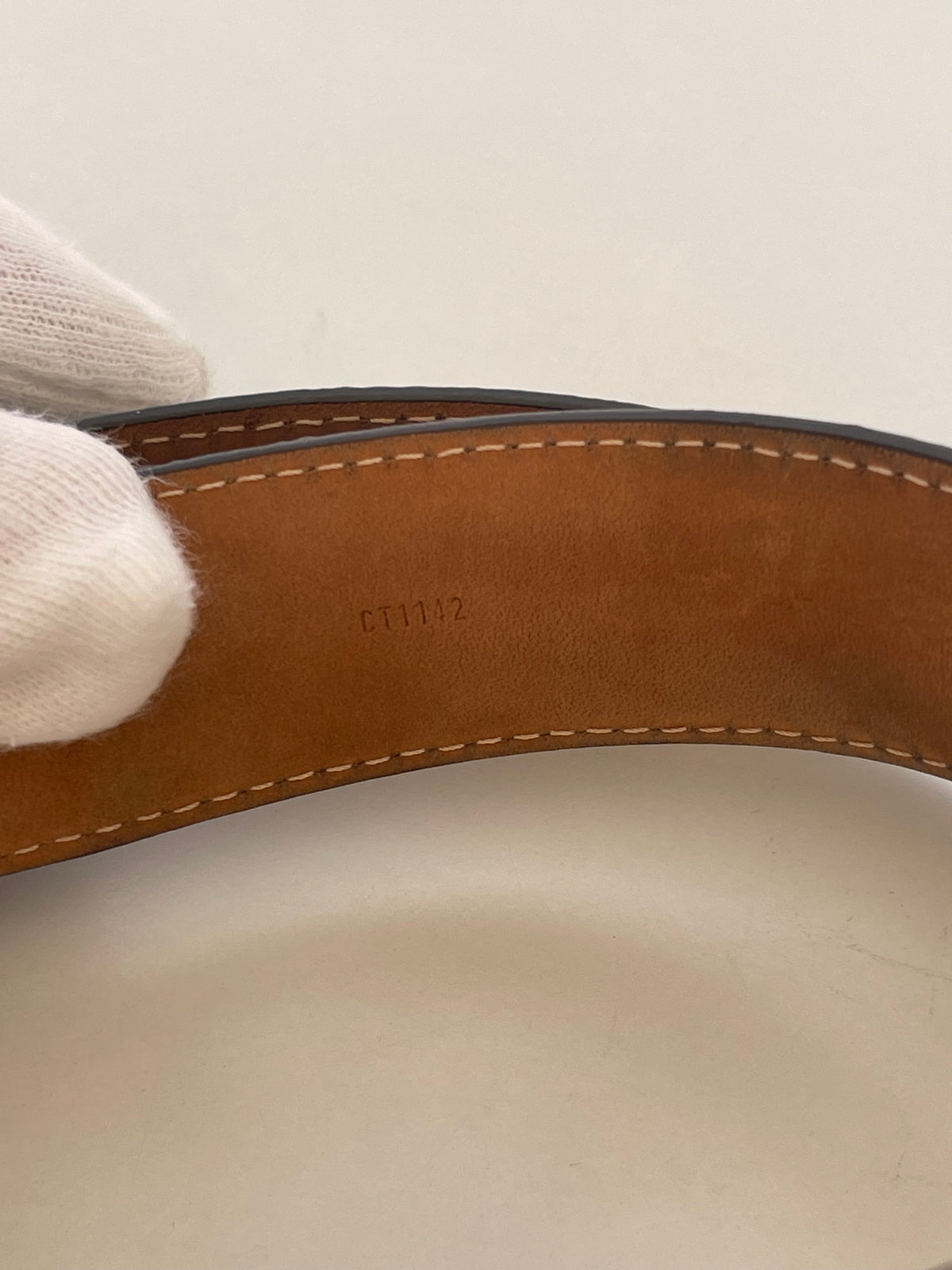 Louis Vuitton Monogram Canvas Ellipse Belt