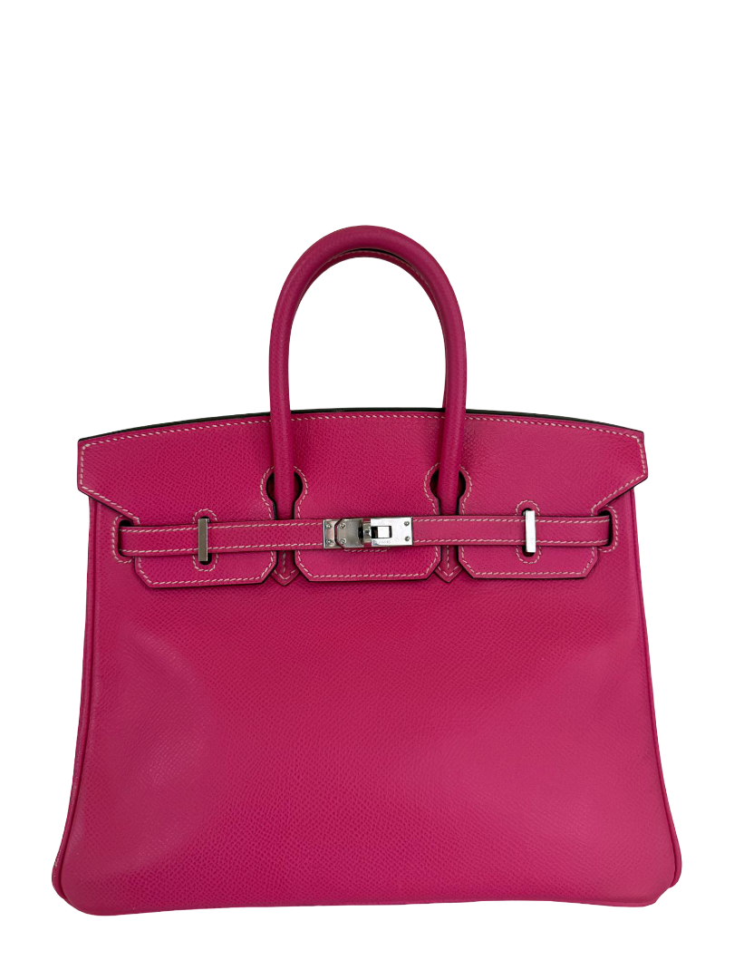 Hermès Ultra-Rare Birkin 25 Candy Rose Tyrien/Rubis Epsom PHW