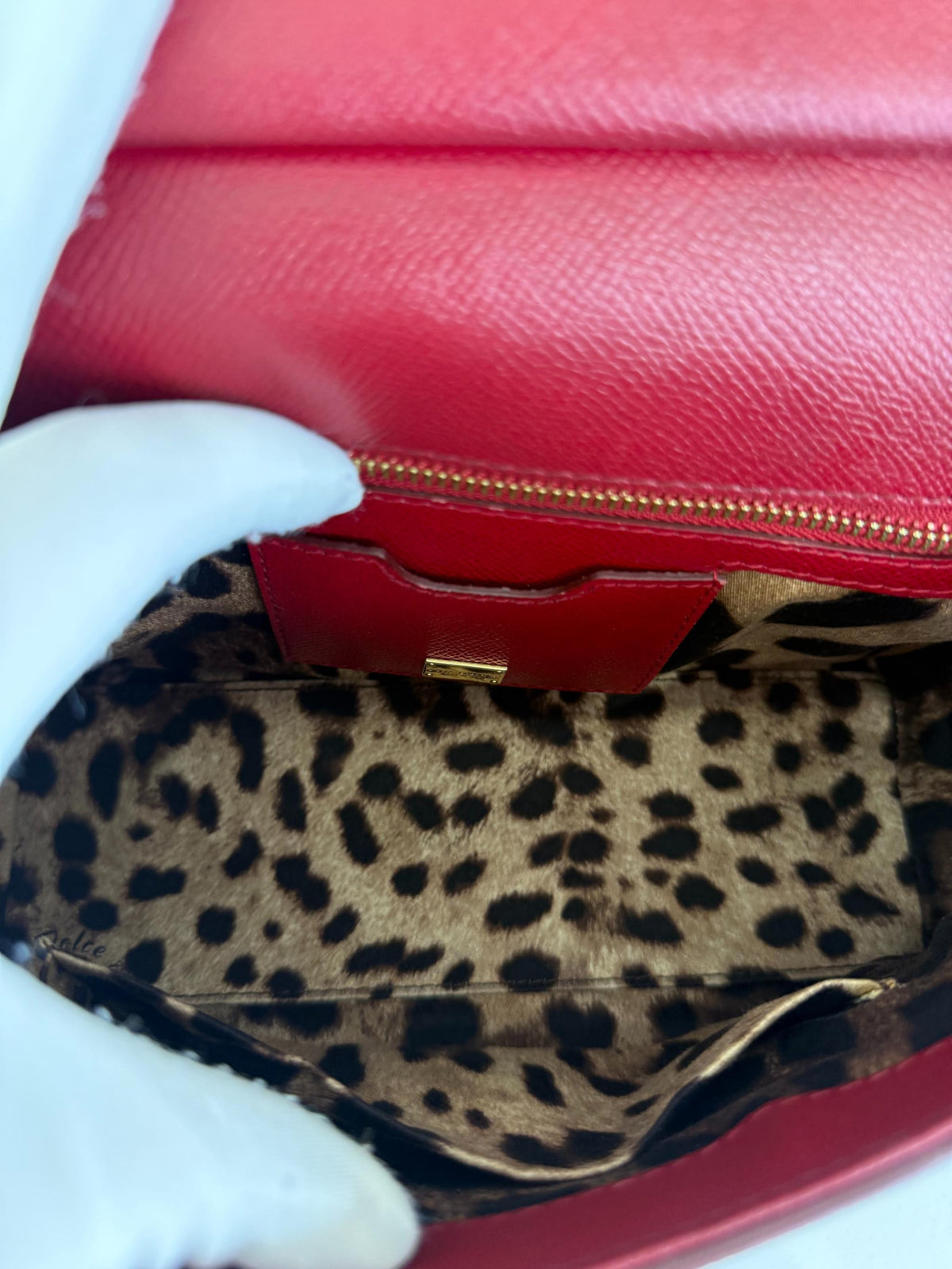 Dolce Gabbana Medium Miss Sicily Burgundy Dauphine Calfskin Handbag