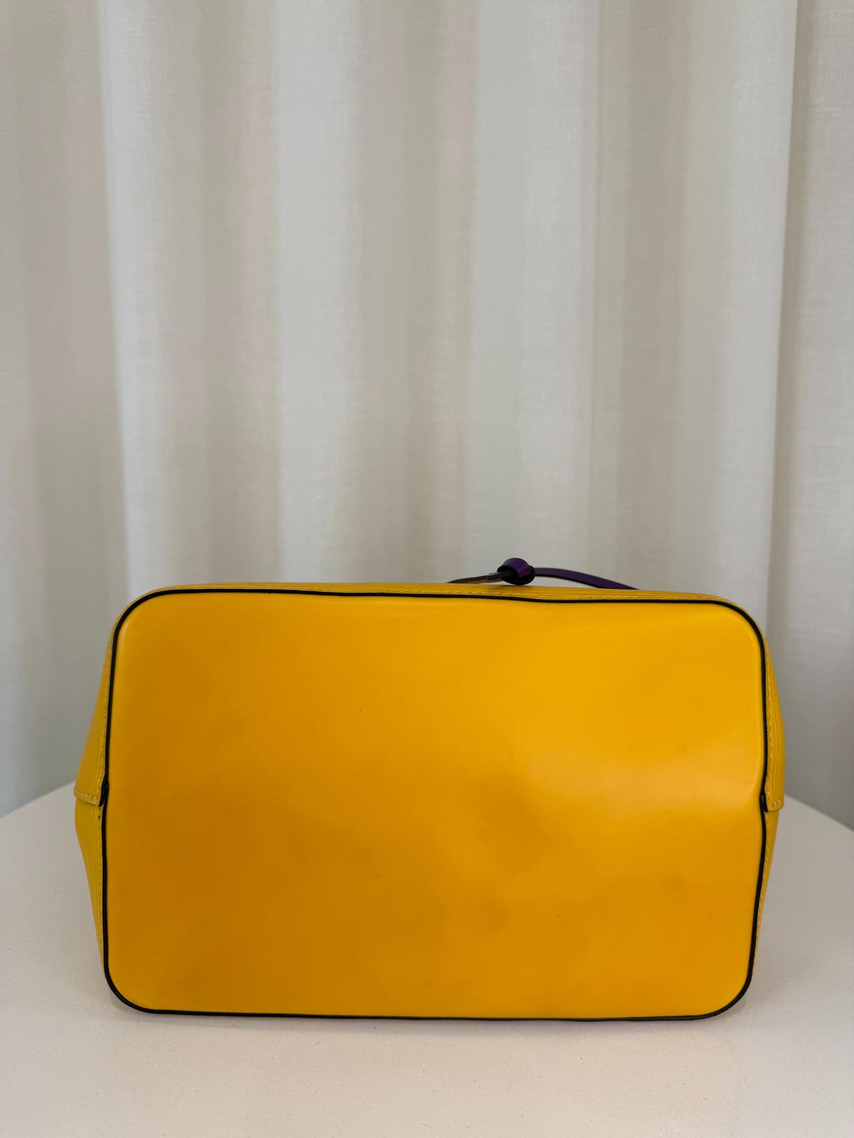 Louis Vuitton Citron/Violet Epi Leather NeoNoe MM Bag