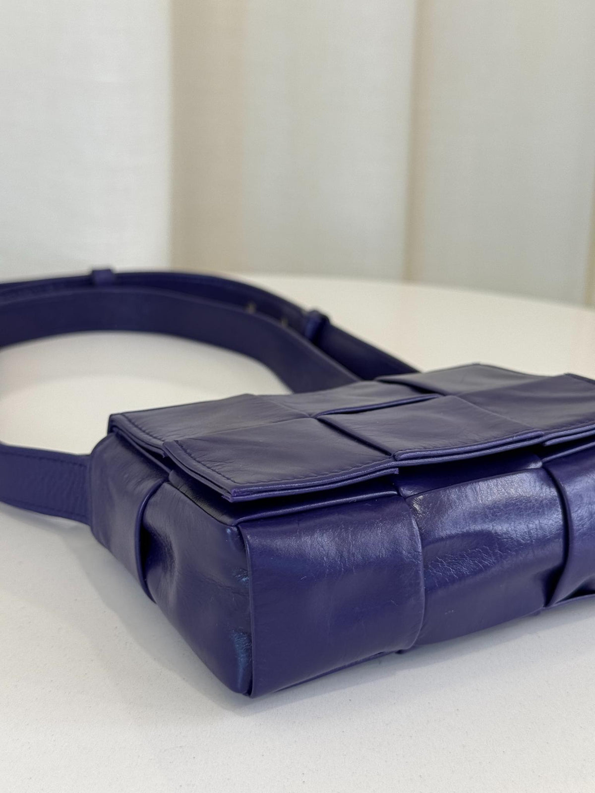 Bottega Veneta Purple Mini Candy Cassette