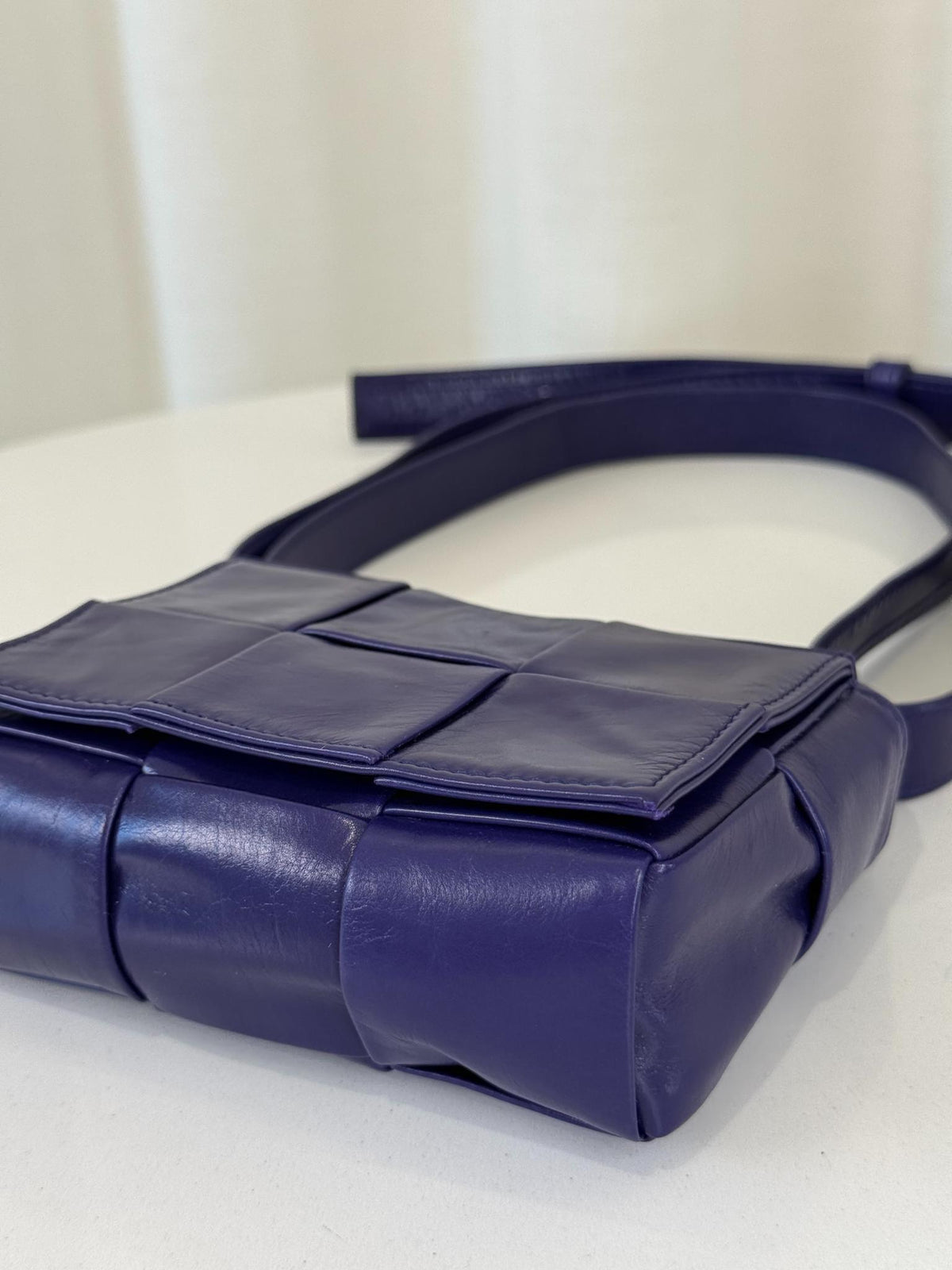 Bottega Veneta Purple Mini Candy Cassette