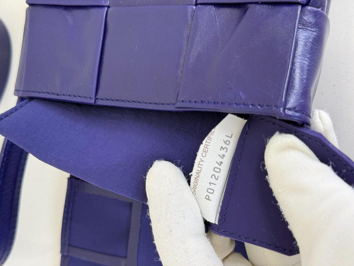 Bottega Veneta Purple Mini Candy Cassette