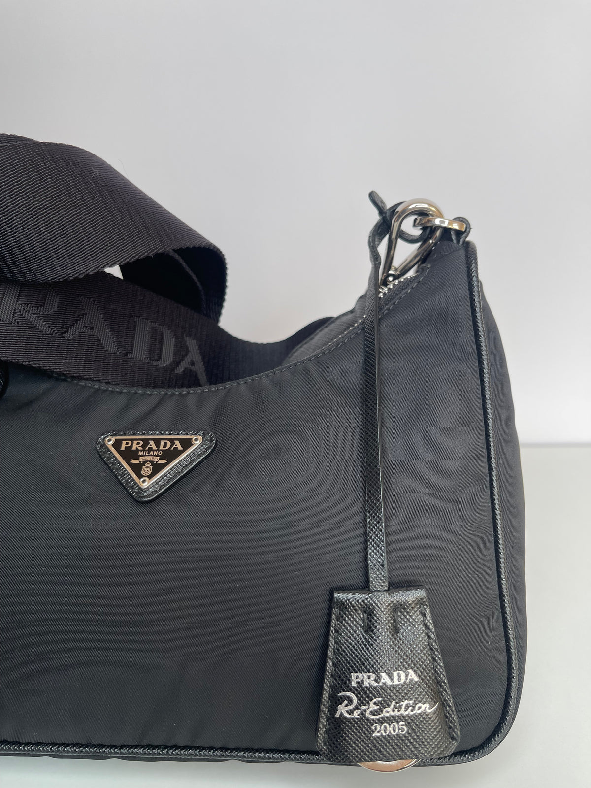 Prada Re-Edition 2005 Shoulder Bag Black Re-Nylon