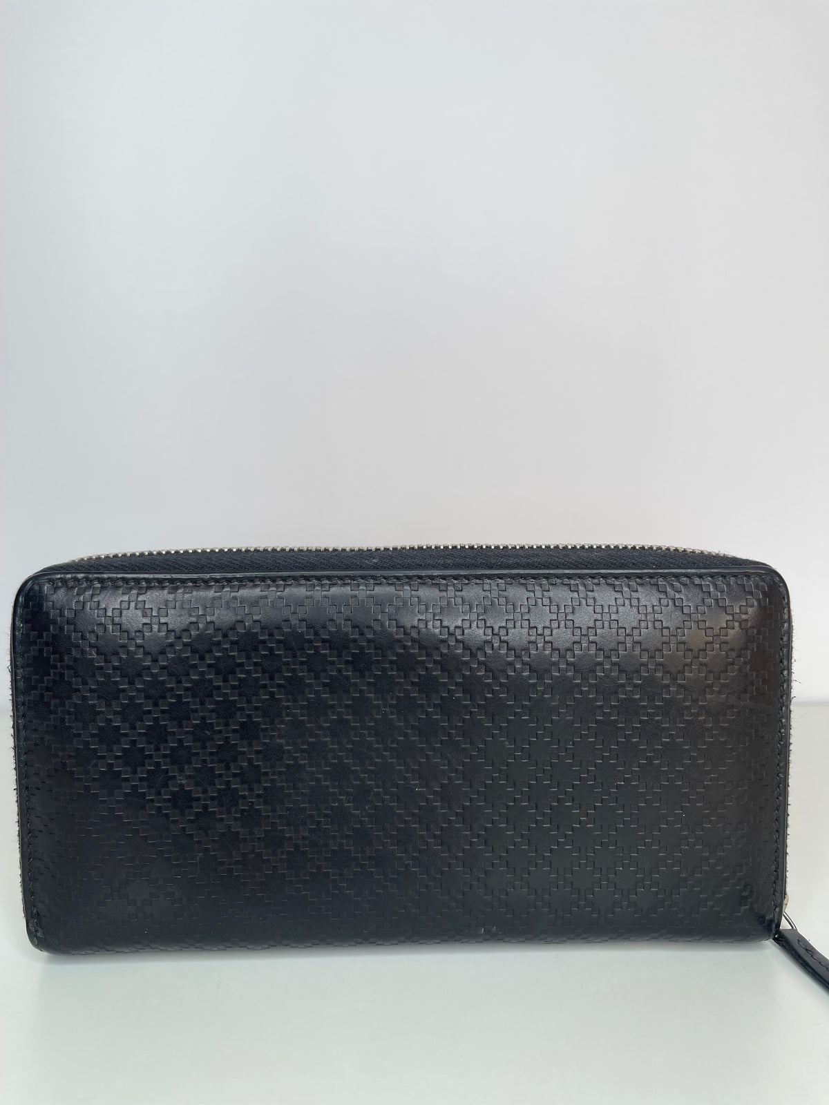 Gucci Diamante Print Leather Continental Wallet