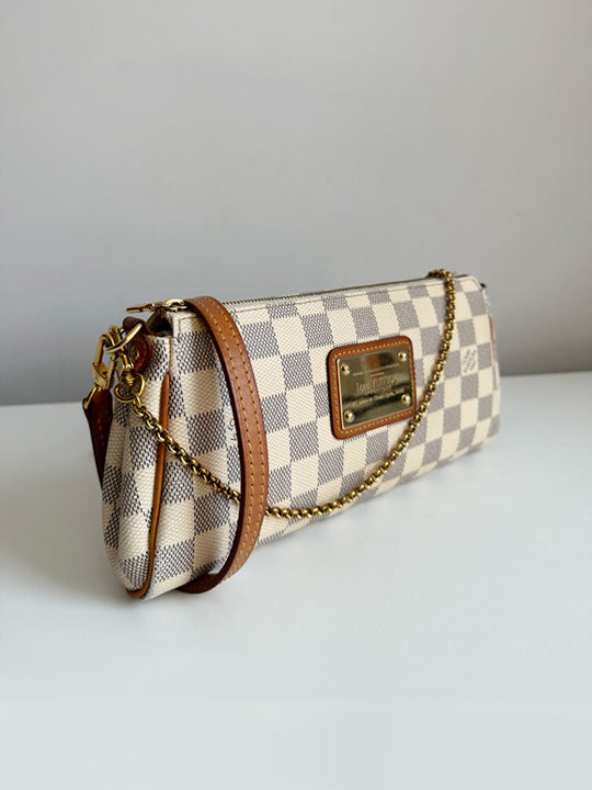 Louis Vuitton Eva Pochette Damier Azur Canvas