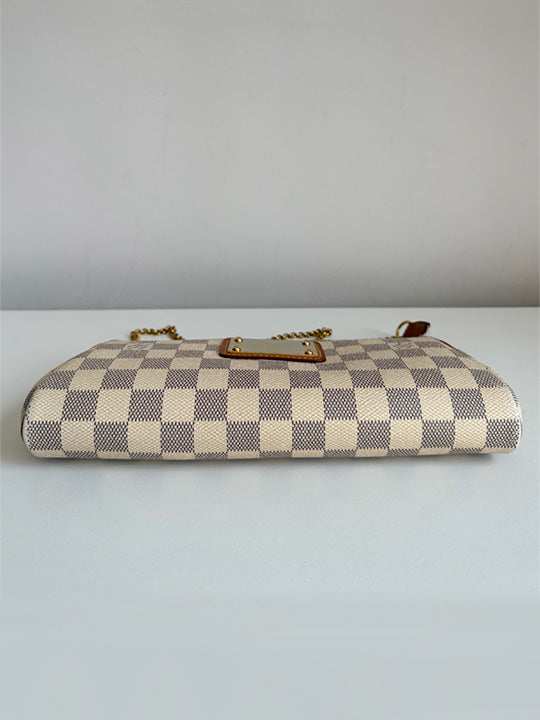 Louis Vuitton Eva Pochette Damier Azur Canvas