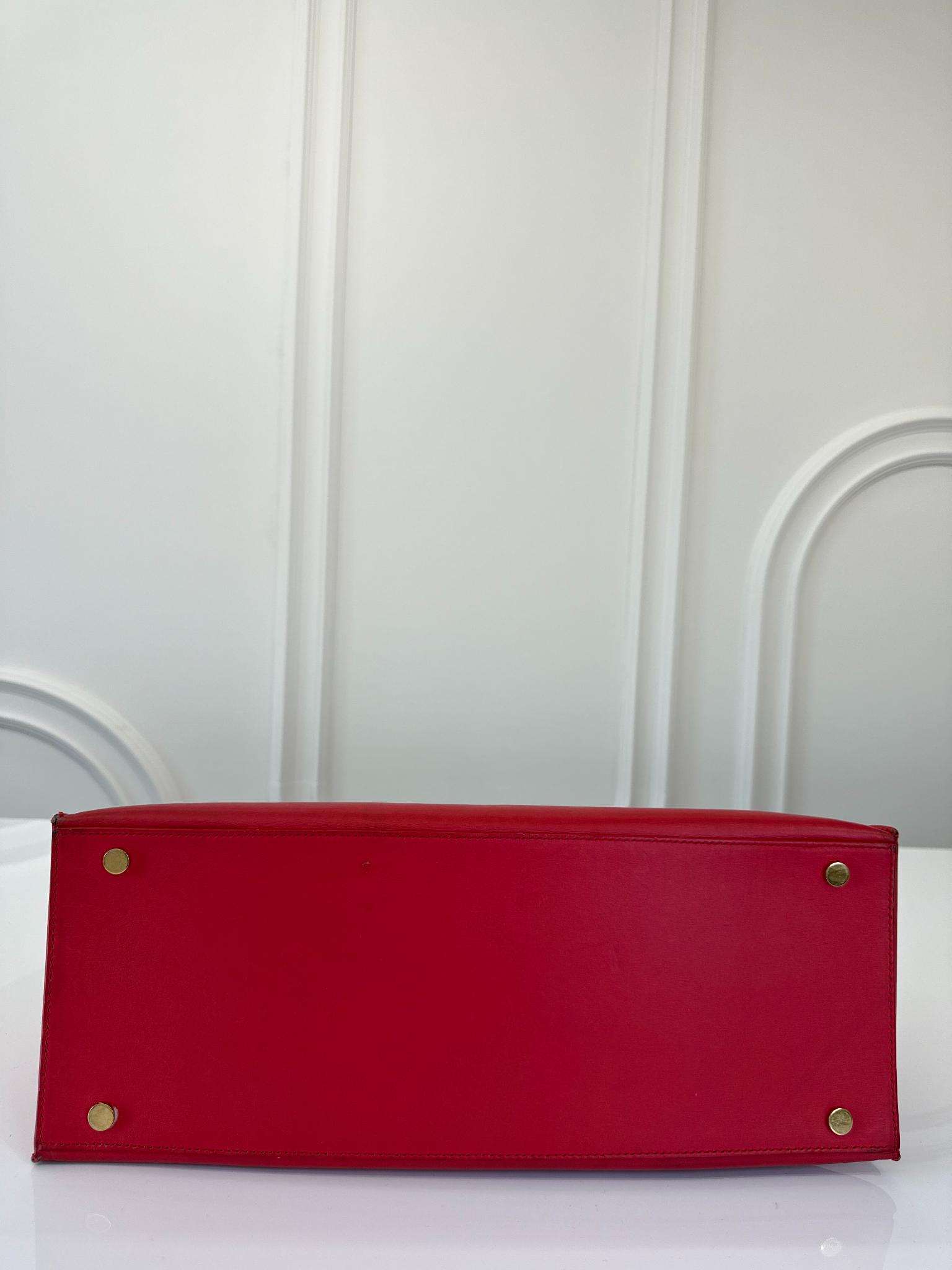 Balenciaga Red Smooth Calfskin Leather and Snake Padlock Work S Tote Bag