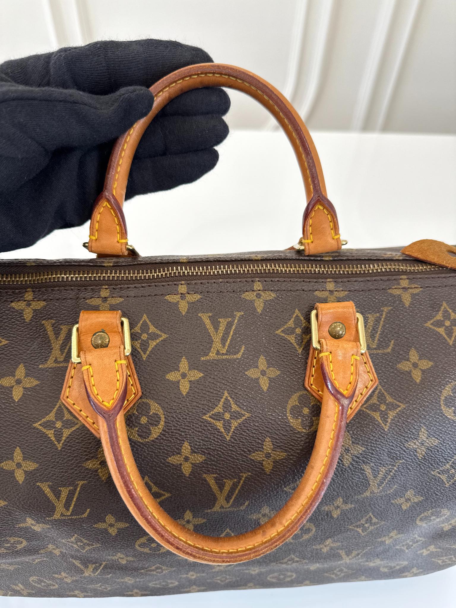 Louis Vuitton Vintage Speedy 40 Monogram Canvas