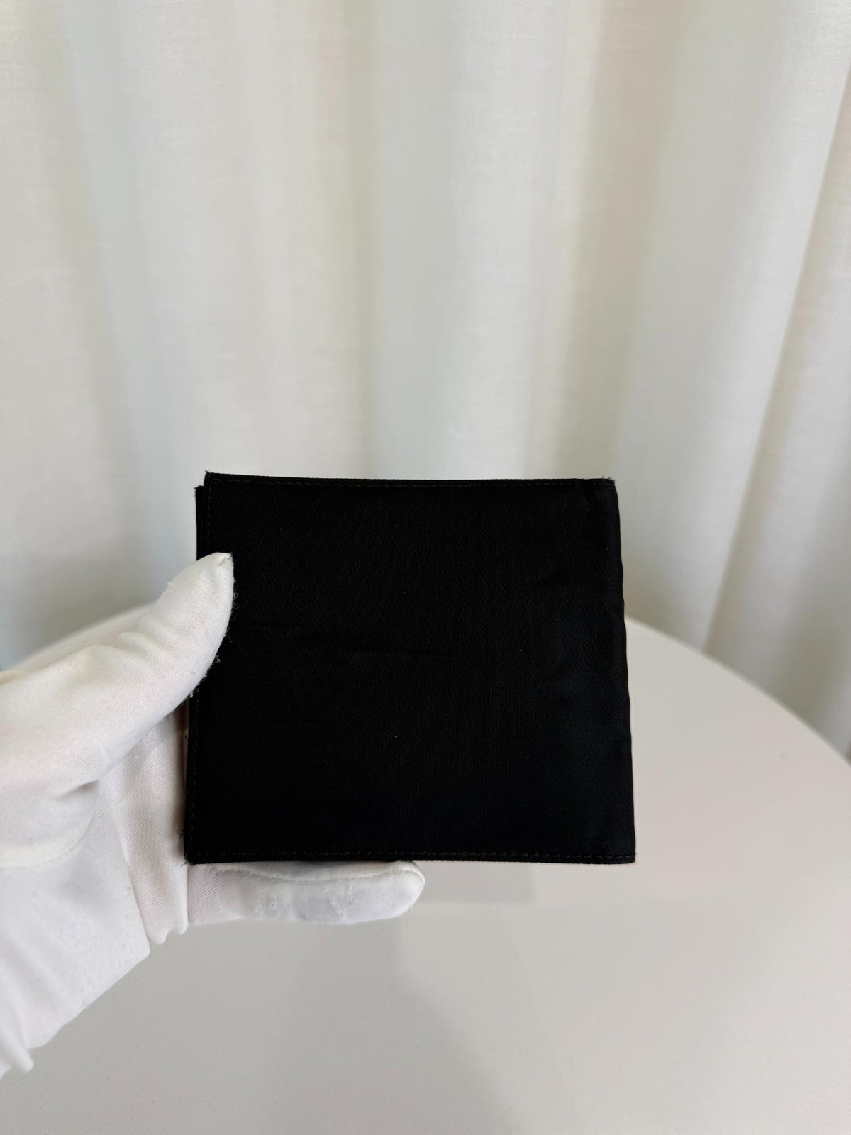 Prada Black Nylon Men's Wallet