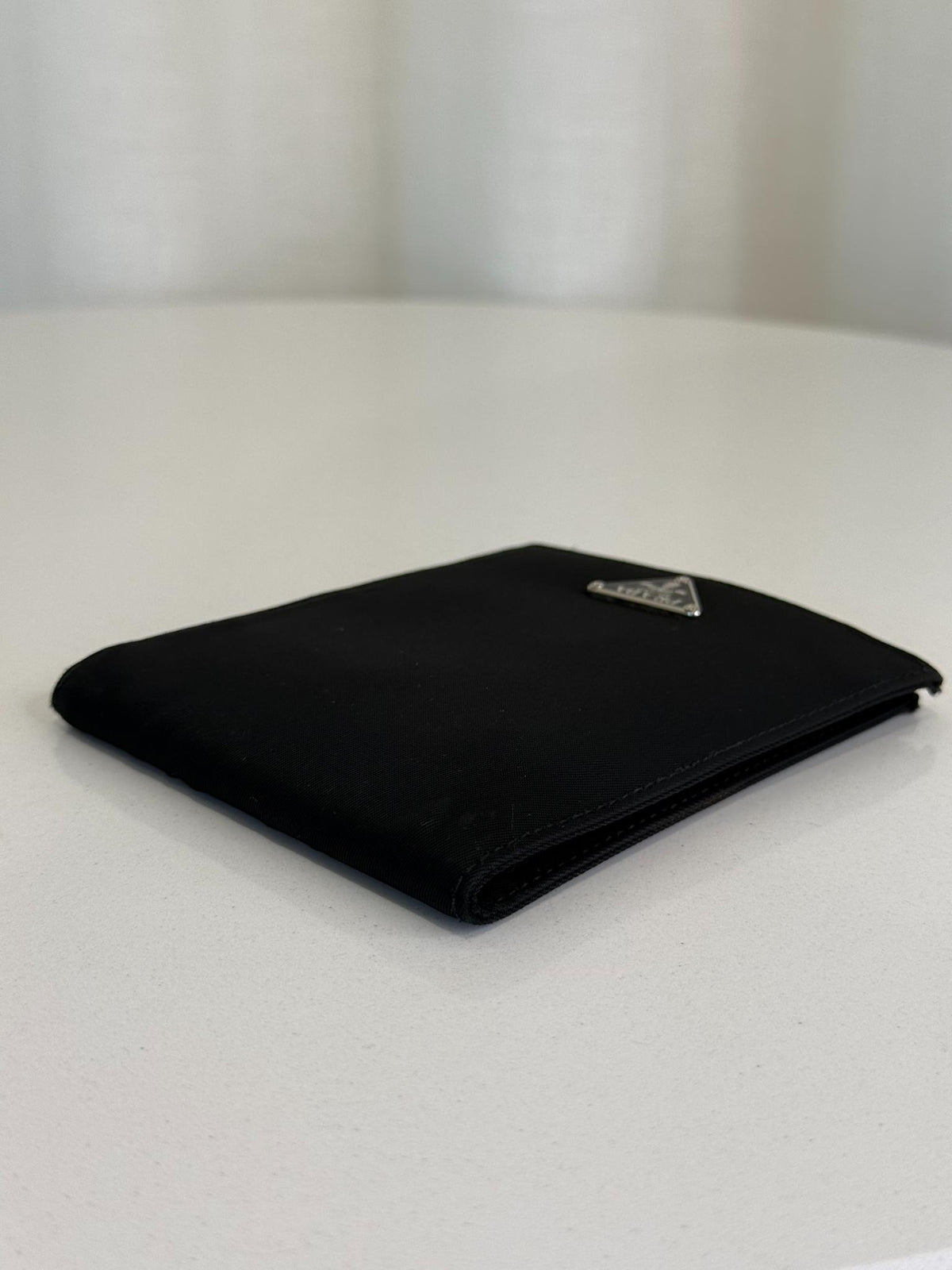 Prada Black Nylon Men's Wallet