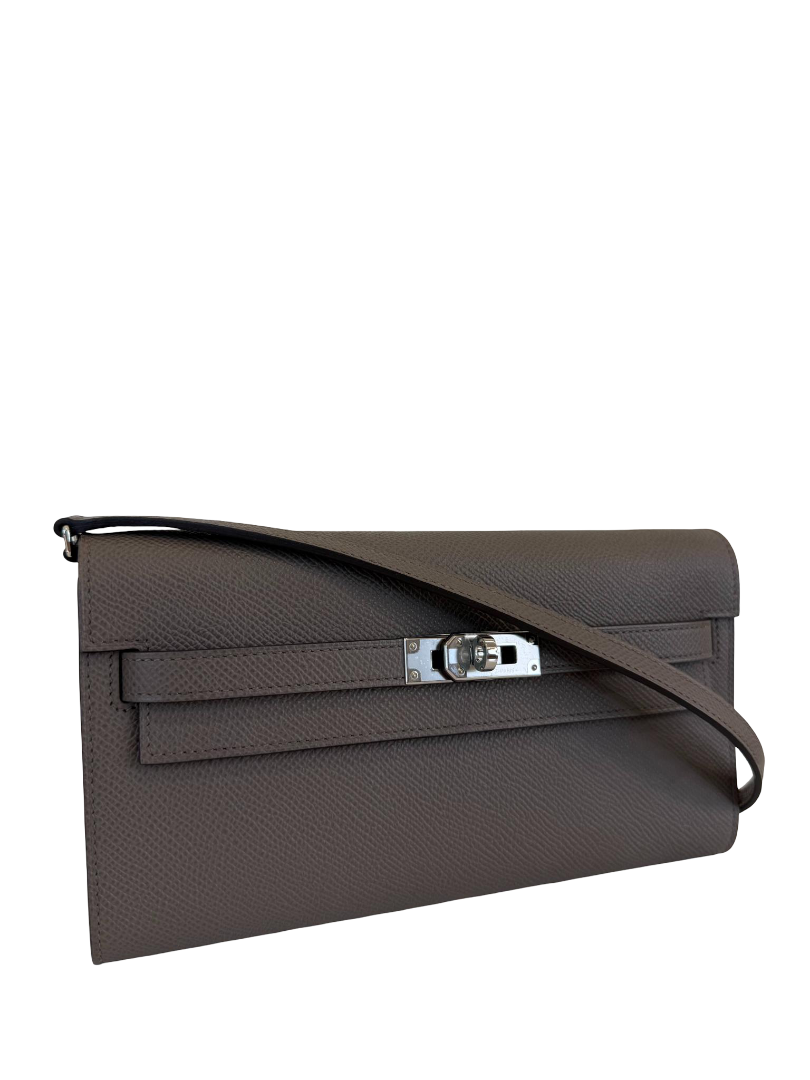 Hermès Kelly To Go Gris Meyer Epsom Palladium Hardware