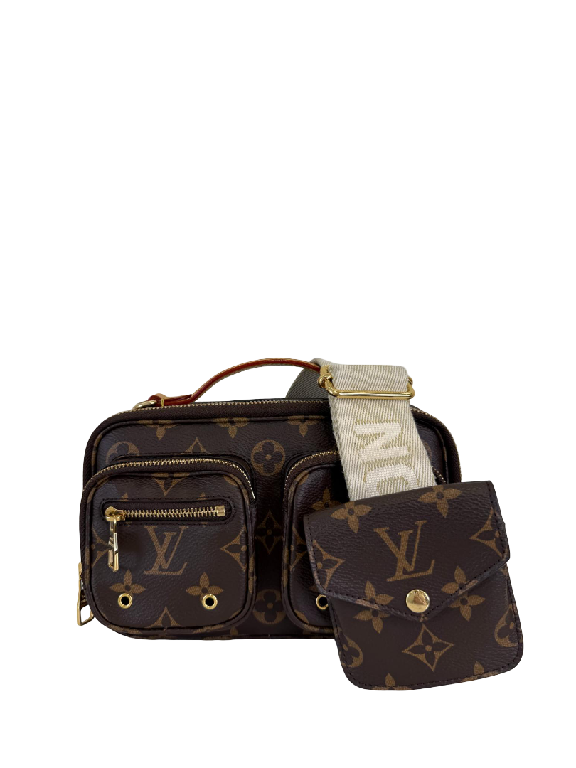 Louis Vuitton Utility Crossbody Bag Monogram Canvas