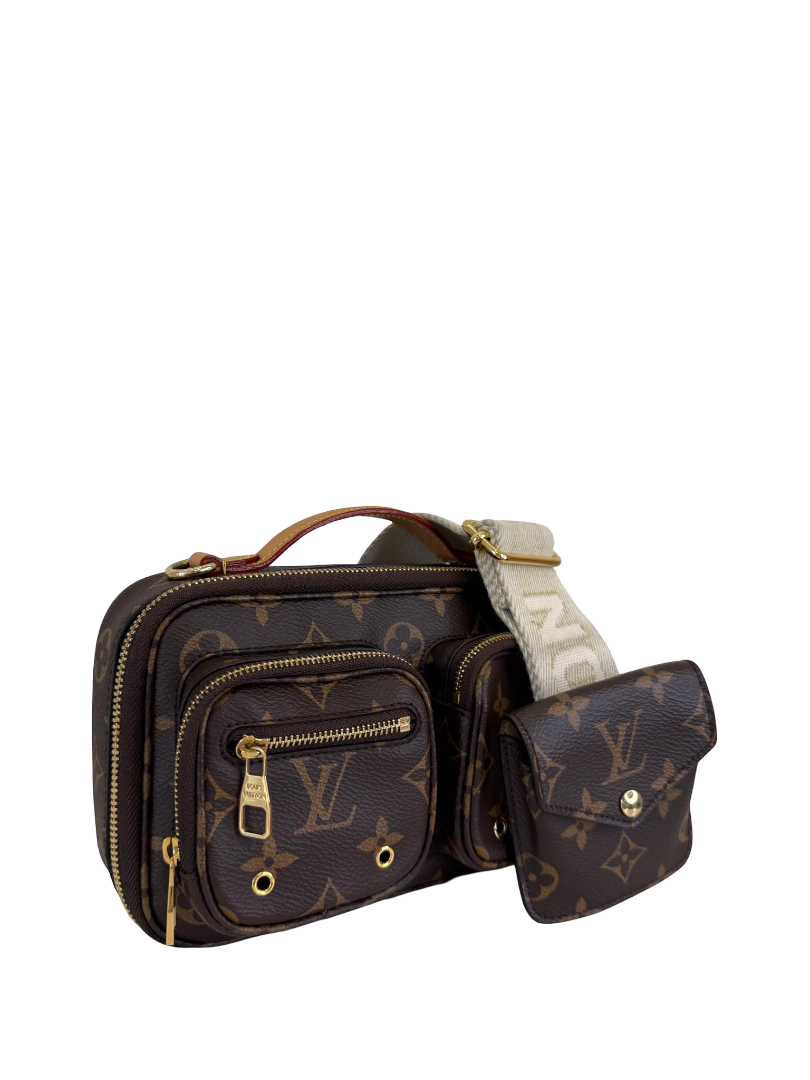 Louis Vuitton Utility Crossbody Bag Monogram Canvas