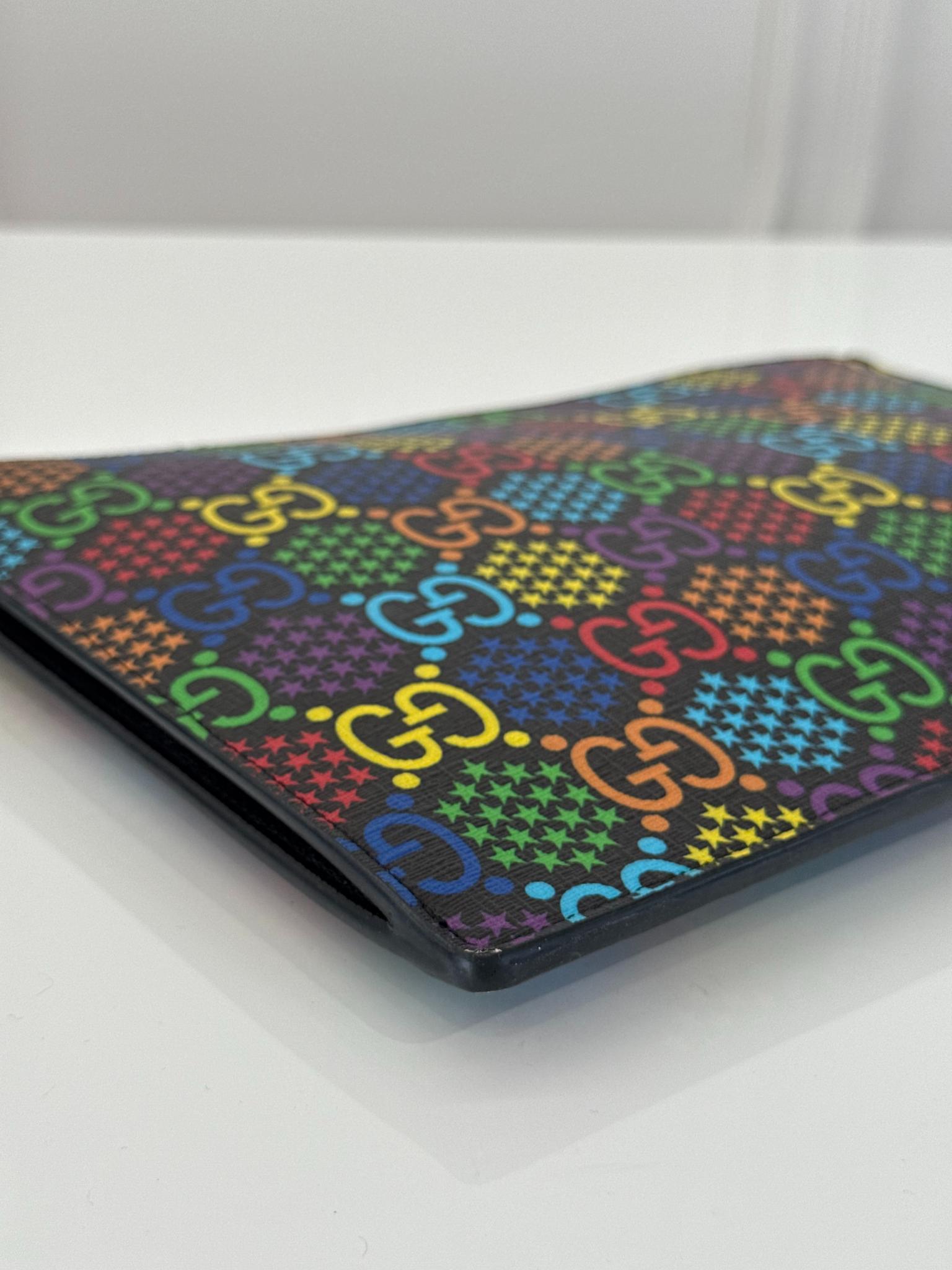 Gucci Multicolor GG Psychedelic Zip Pouch
