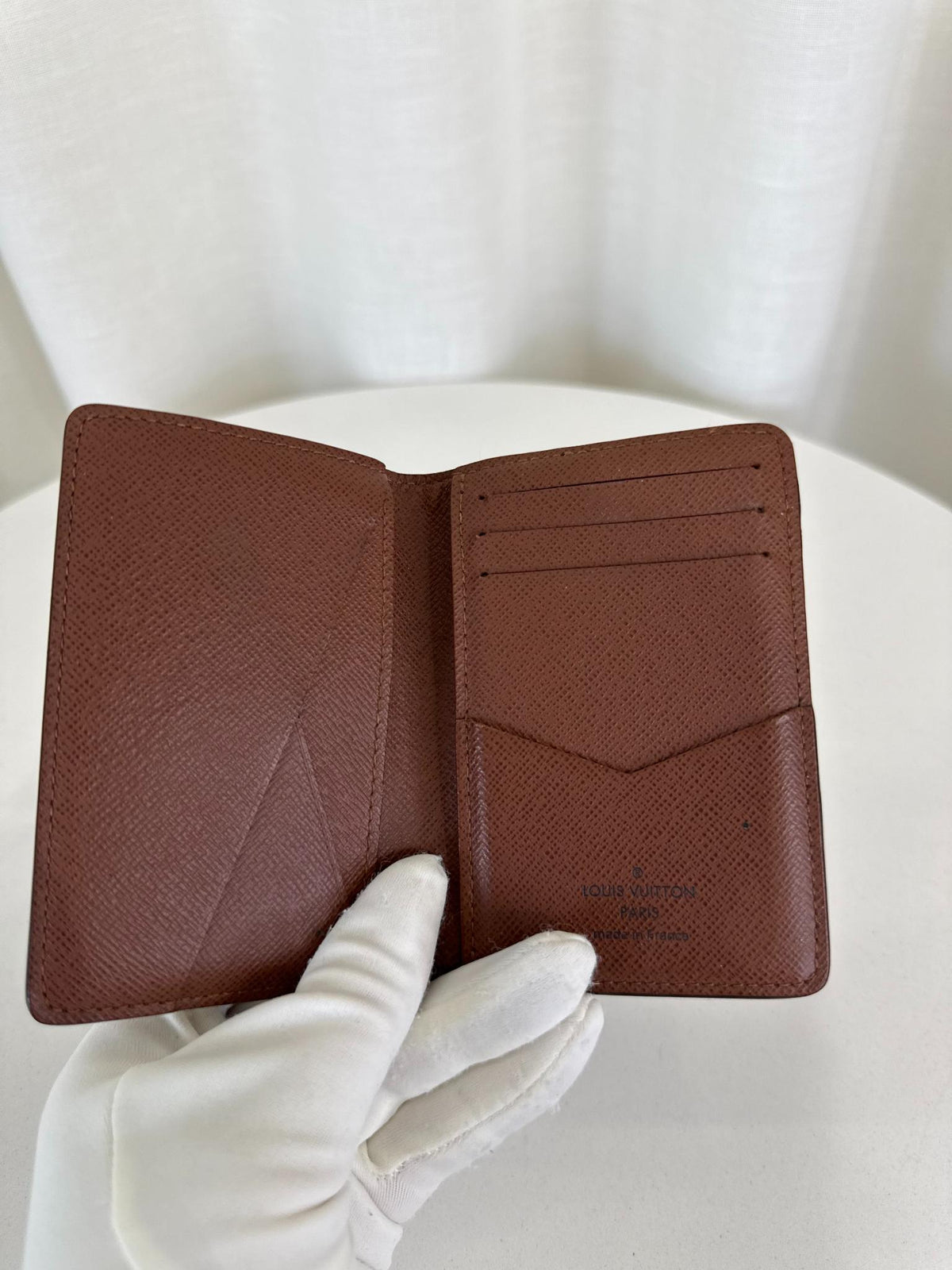 Louis Vuitton Pocket Organizer/Card Holder Monogram Canvas
