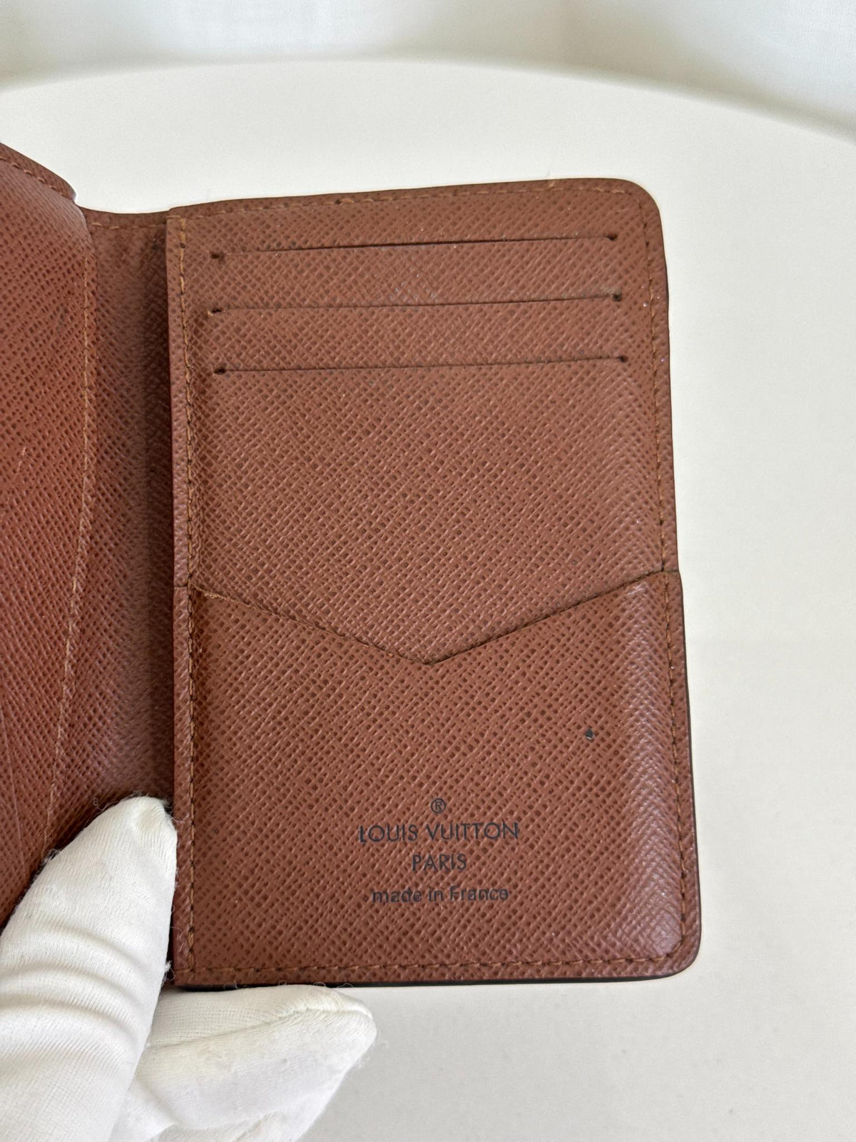 Louis Vuitton Pocket Organizer/Card Holder Monogram Canvas
