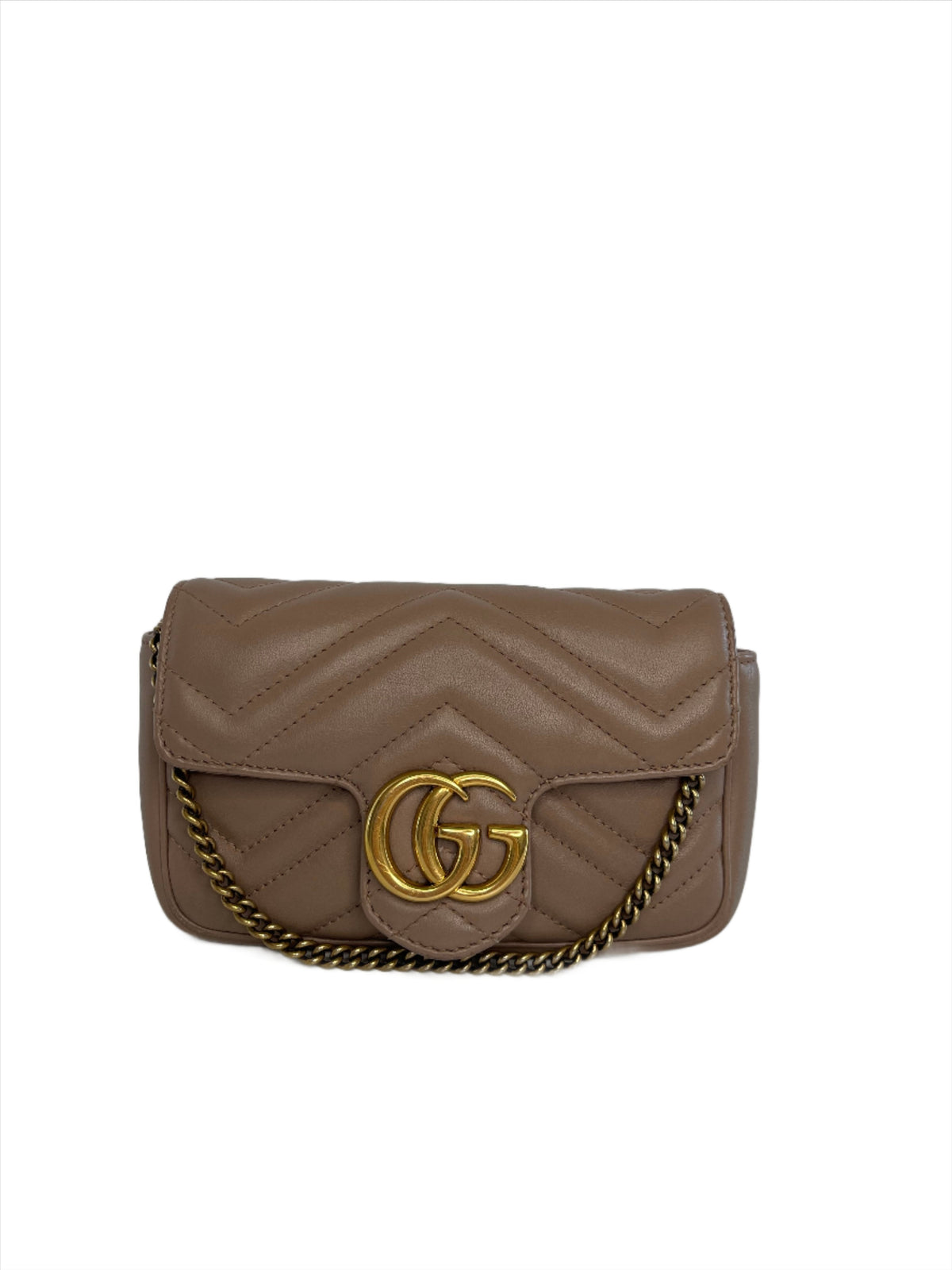 Gucci GG Marmont Beige Super Mini