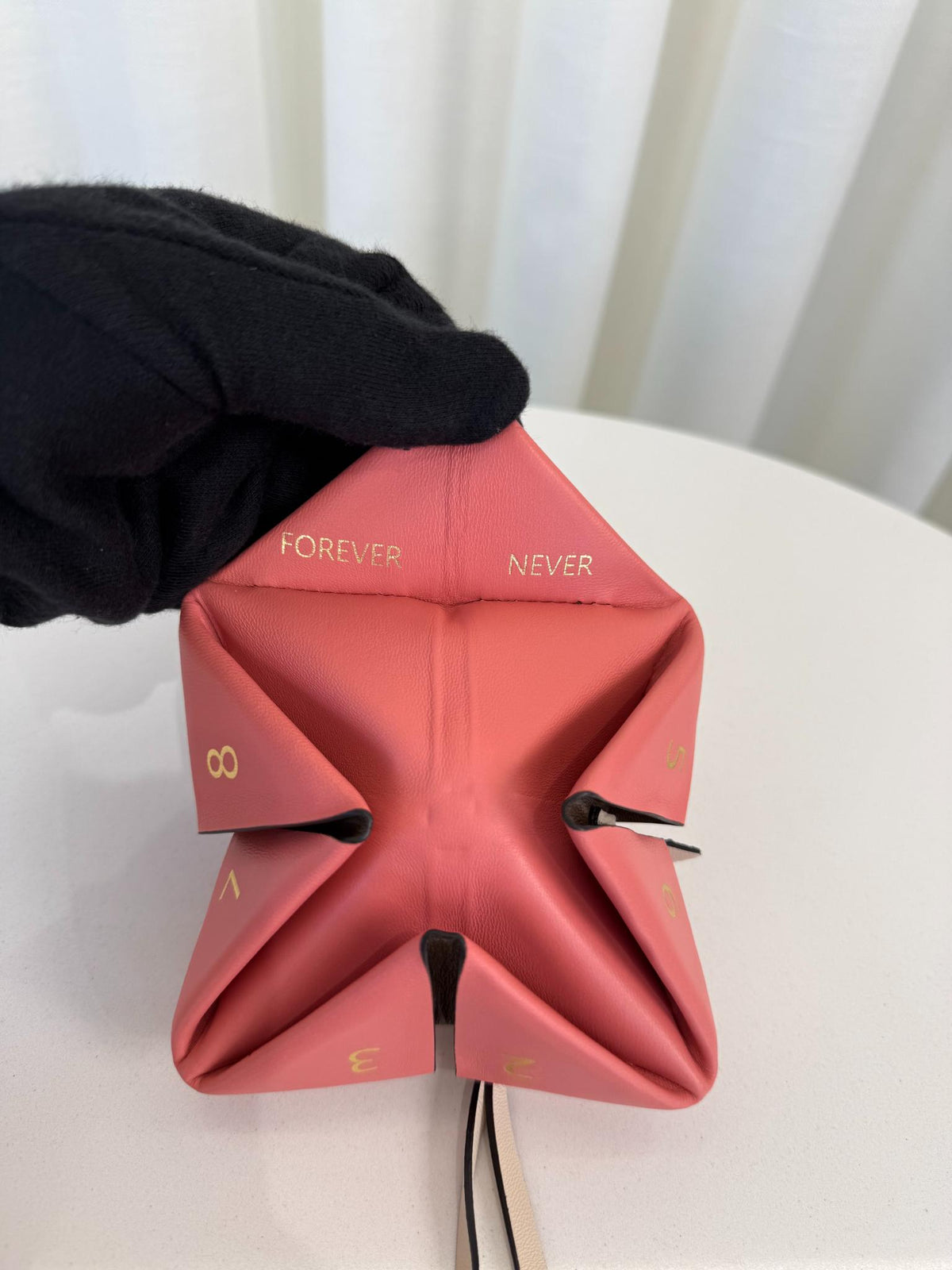 Fendi Pink Nappa Fortune Teller Bag Charm