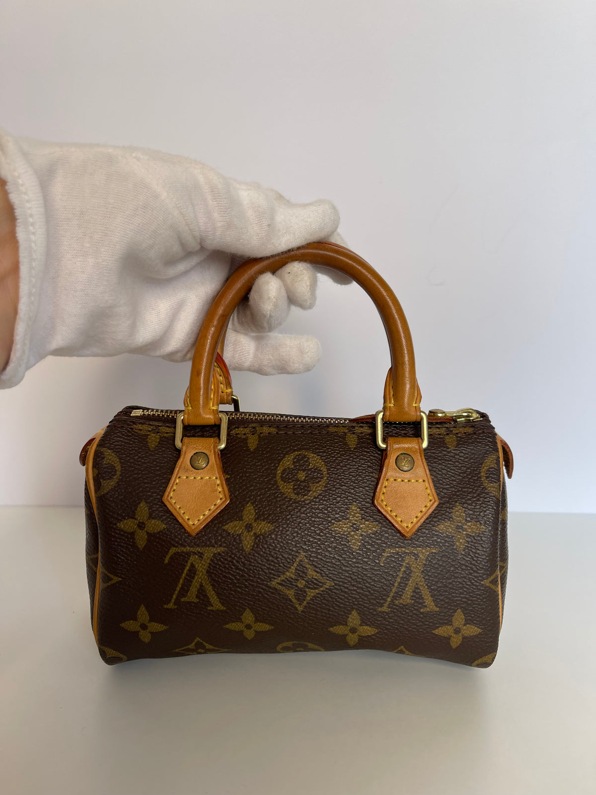Louis Vuitton Nano Speedy Monogram Canvas