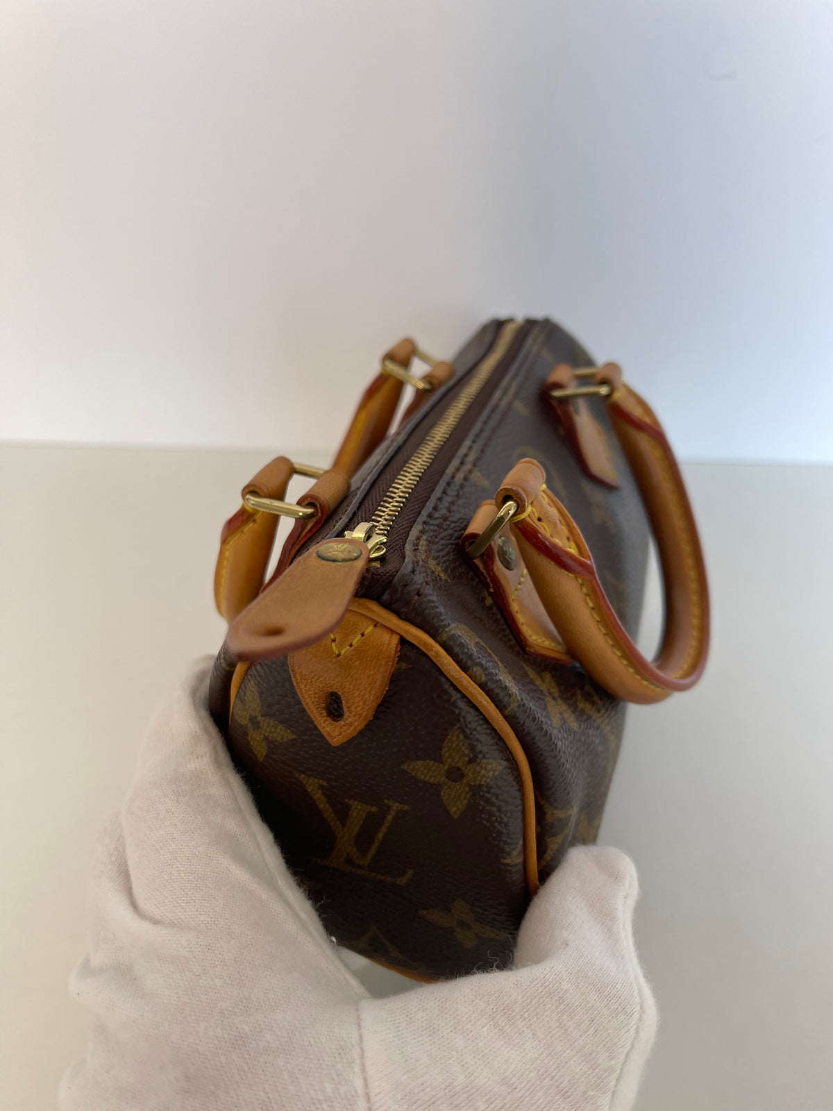 Louis Vuitton Nano Speedy Monogram Canvas