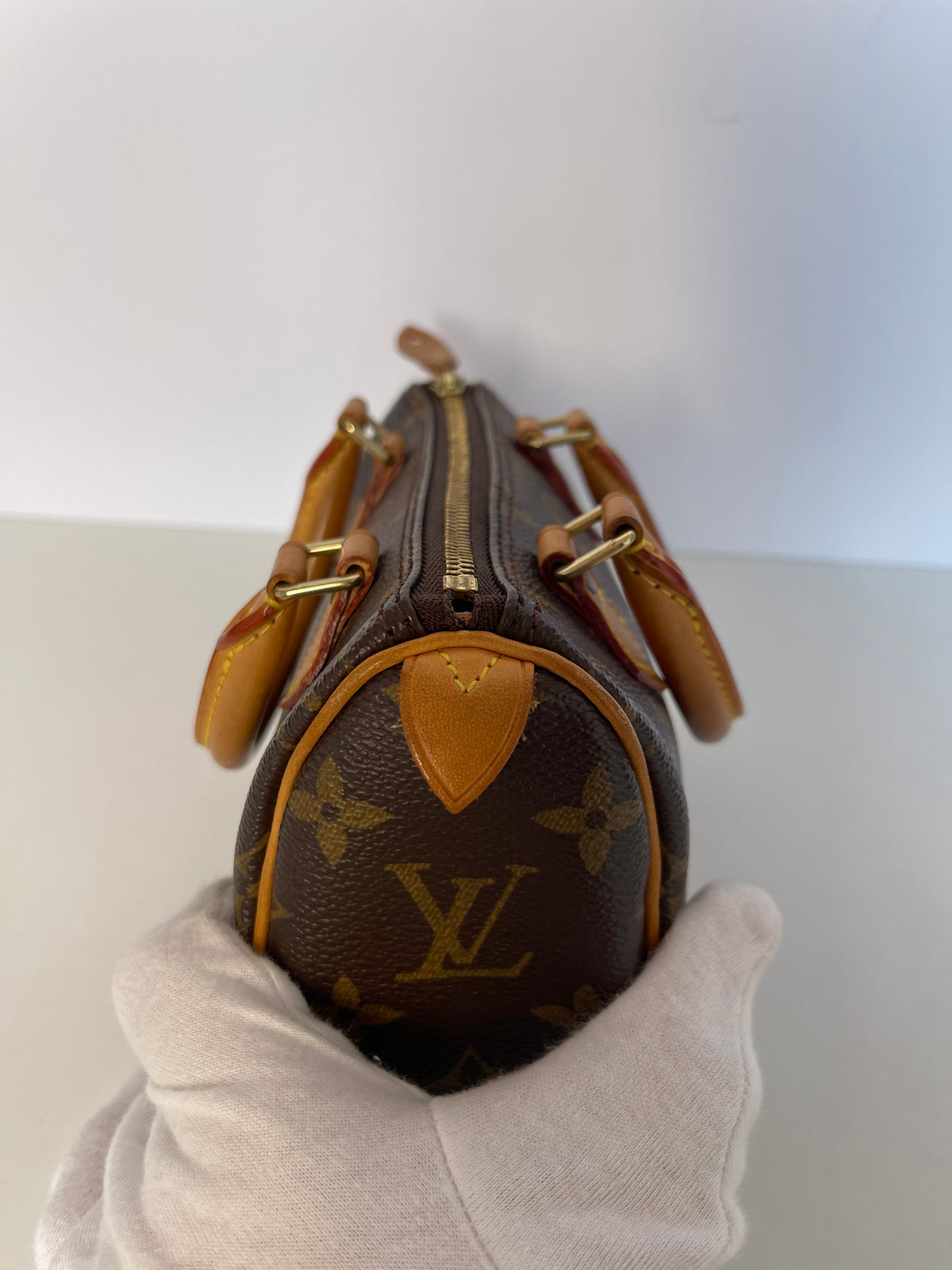 Louis Vuitton Nano Speedy Monogram Canvas