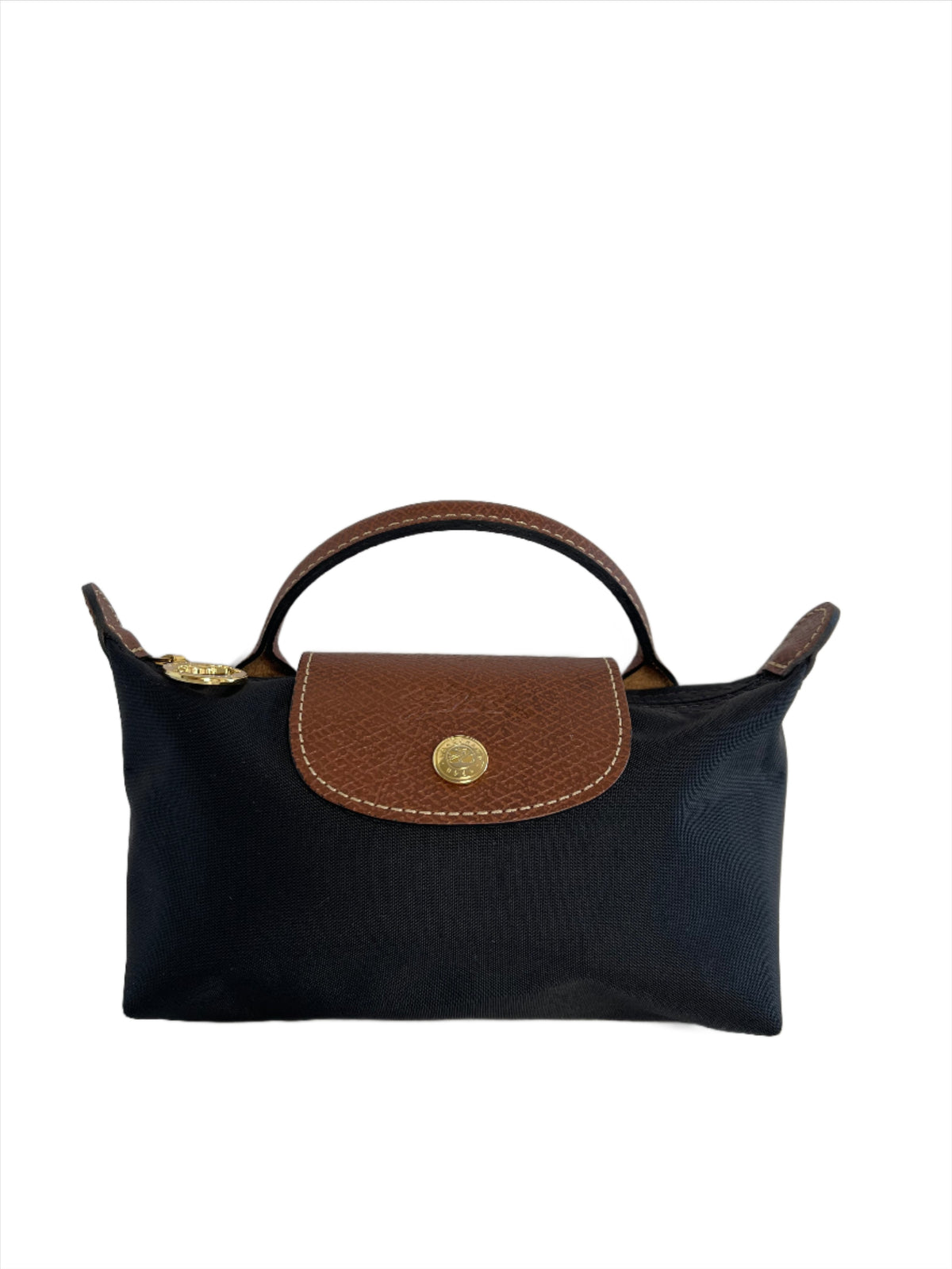 Longchamp Le Pliage Black Mini Pouch
