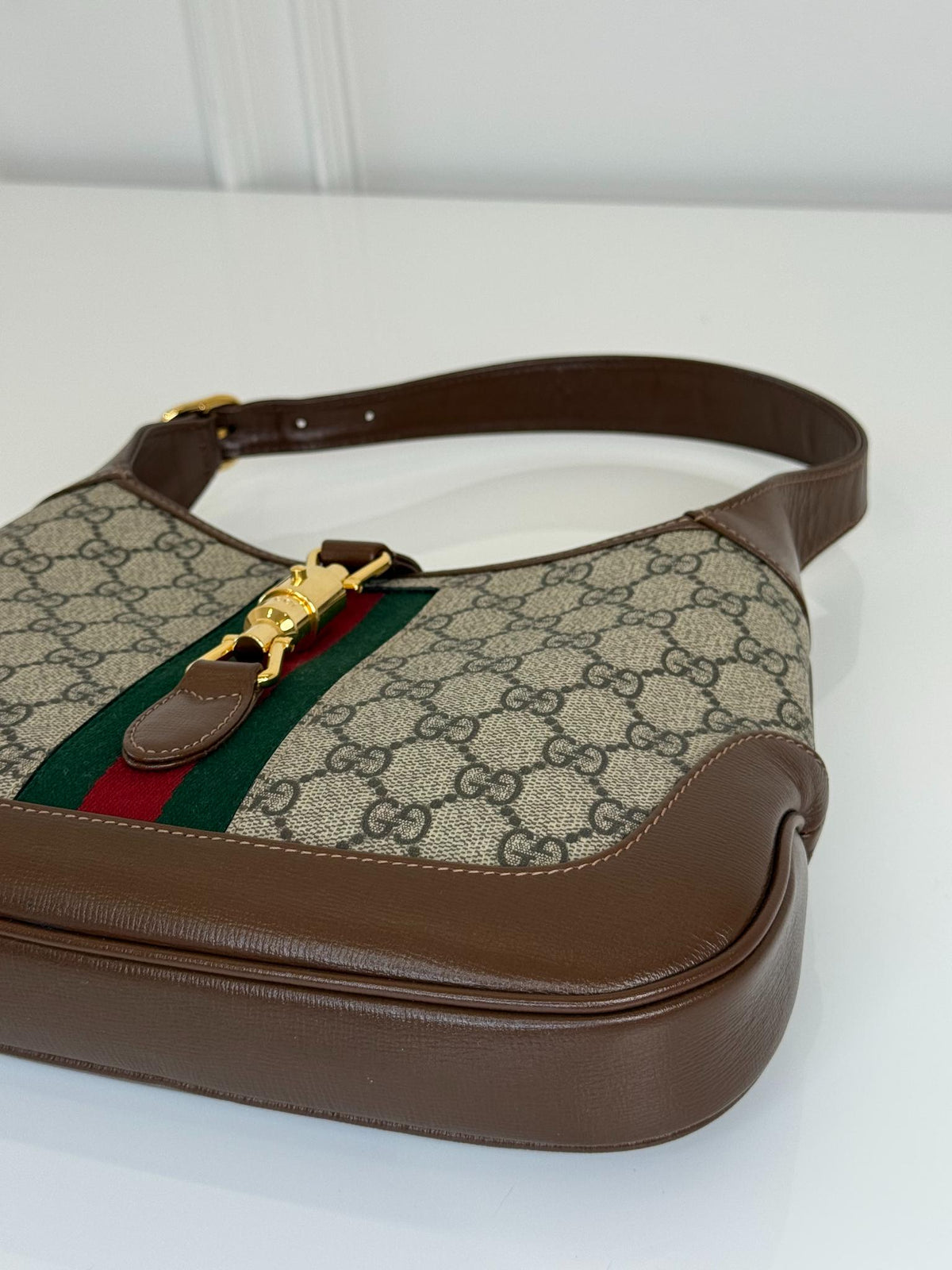 Gucci Small Jackie GG 1961 Supreme Canvas