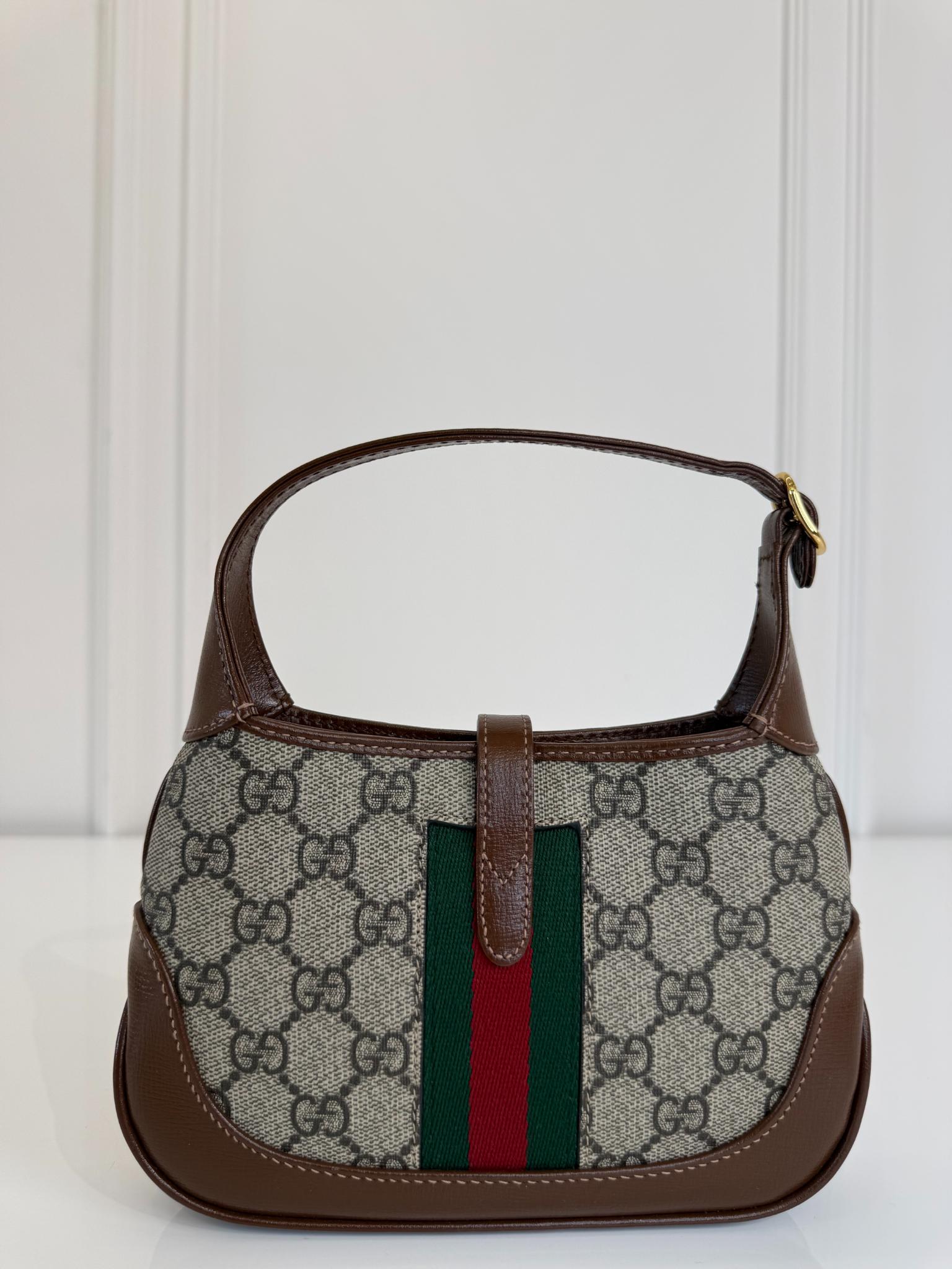 Gucci Mini Jackie GG 1961 Supreme Canvas