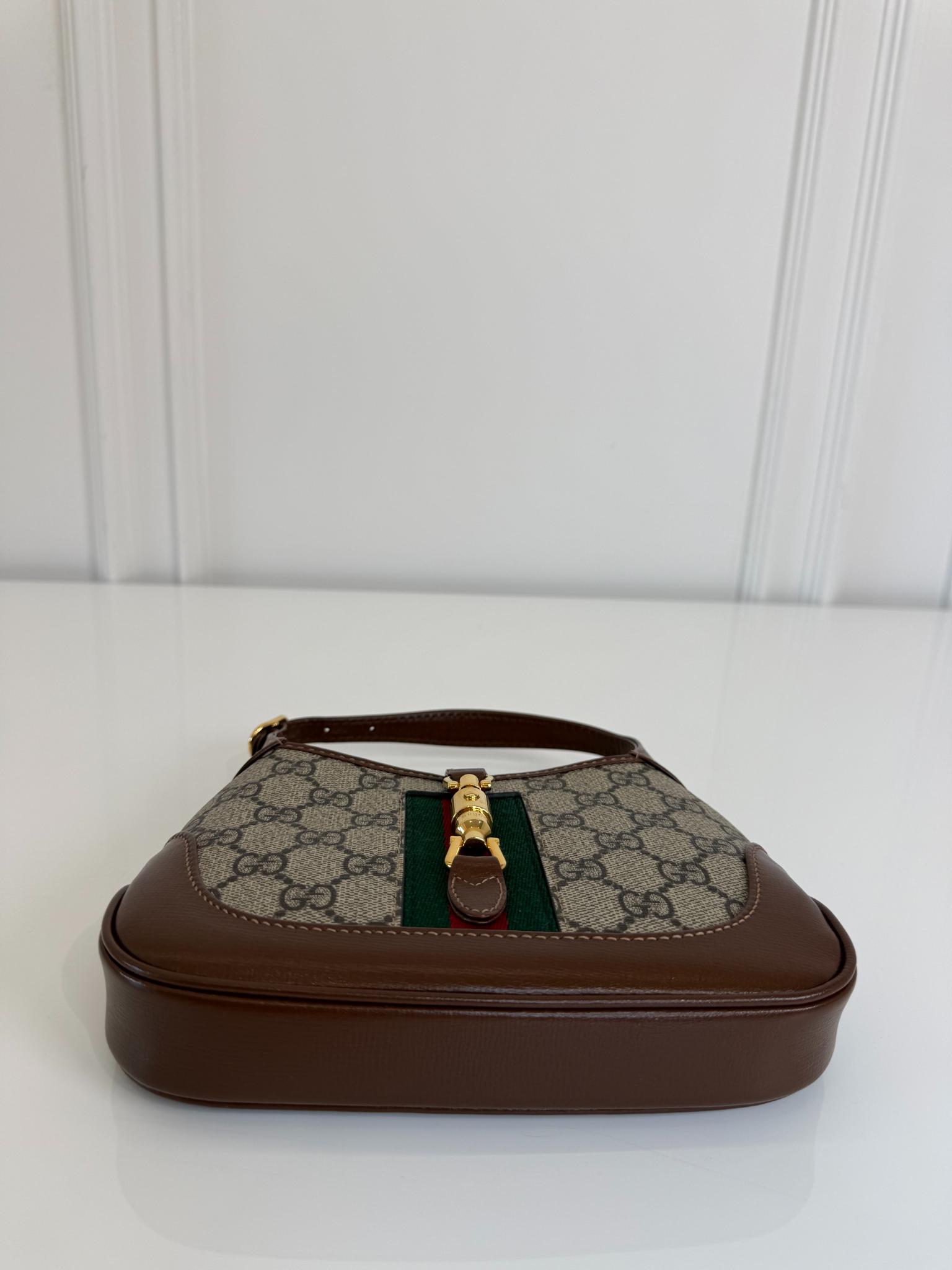 Gucci Mini Jackie GG 1961 Supreme Canvas