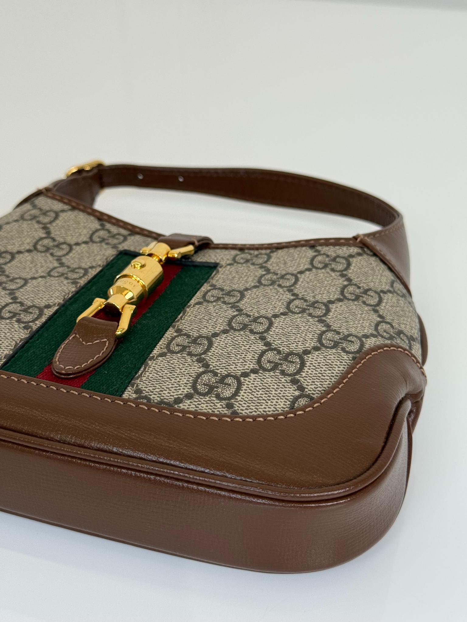 Gucci Mini Jackie GG 1961 Supreme Canvas