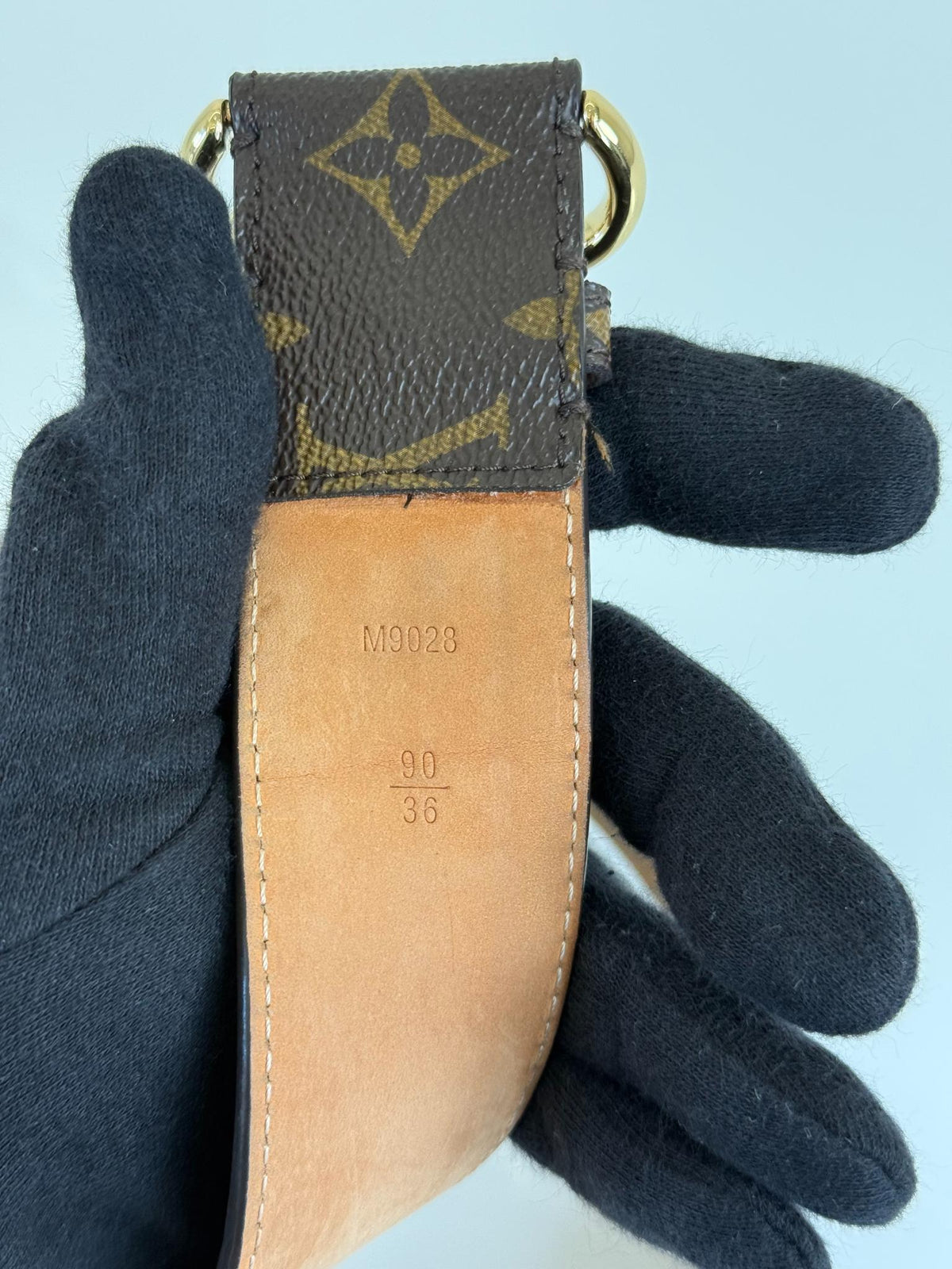 Louis Vuitton Fleur Buckle Belt Monogram Canvas