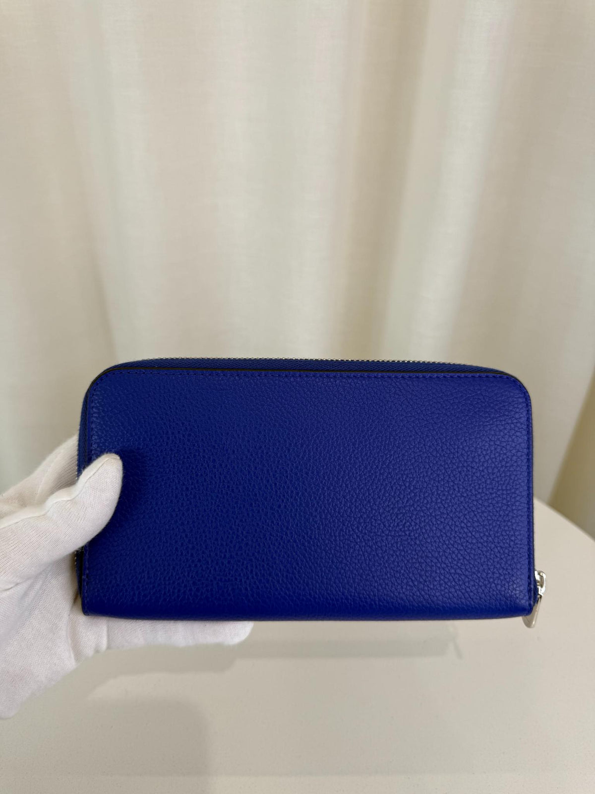 Salvatore Ferragamo Gancini Zip Around Leather Wallet