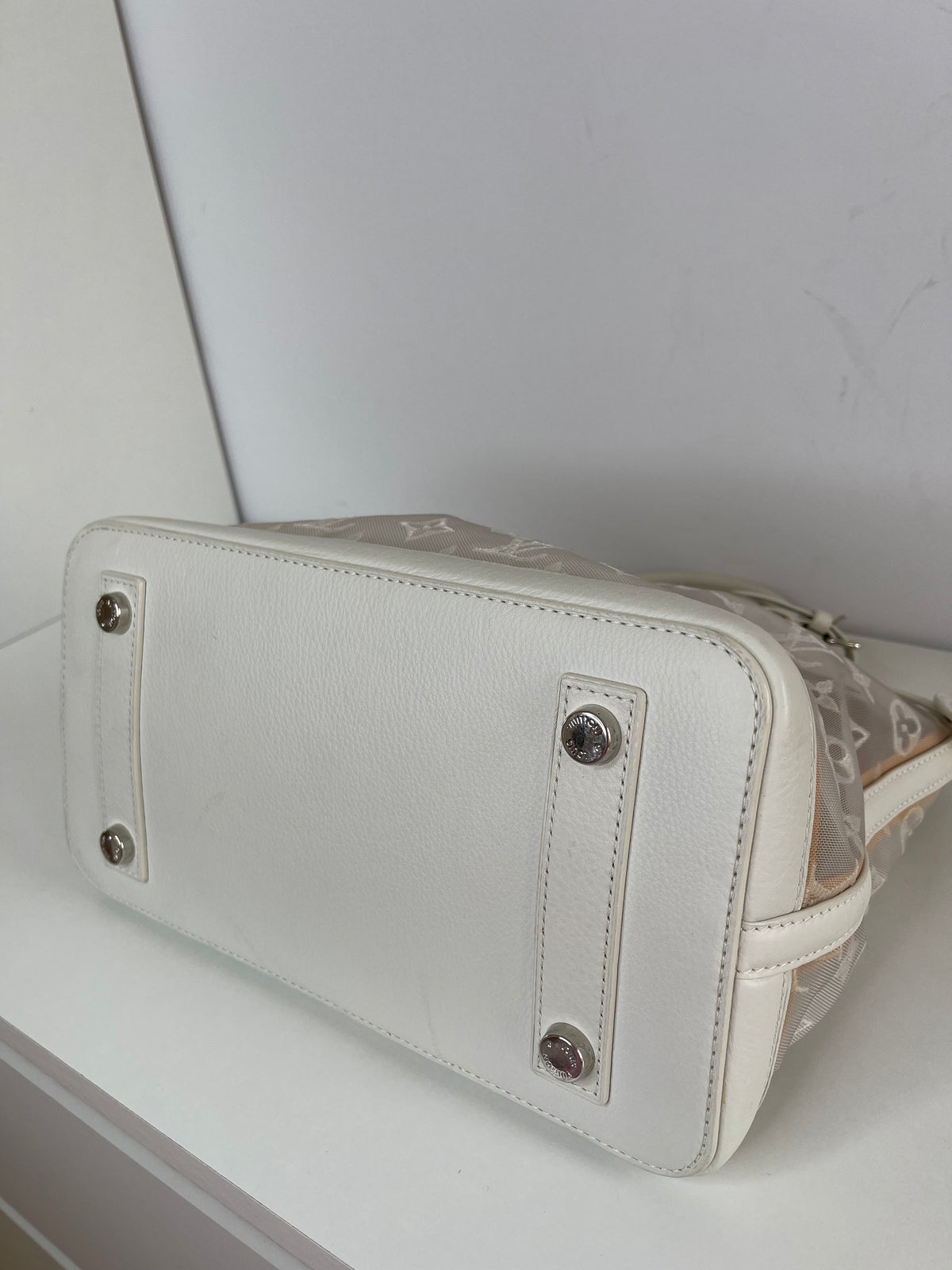 Louis Vuitton Limited Edition Monogram Transparence Lockit Bag