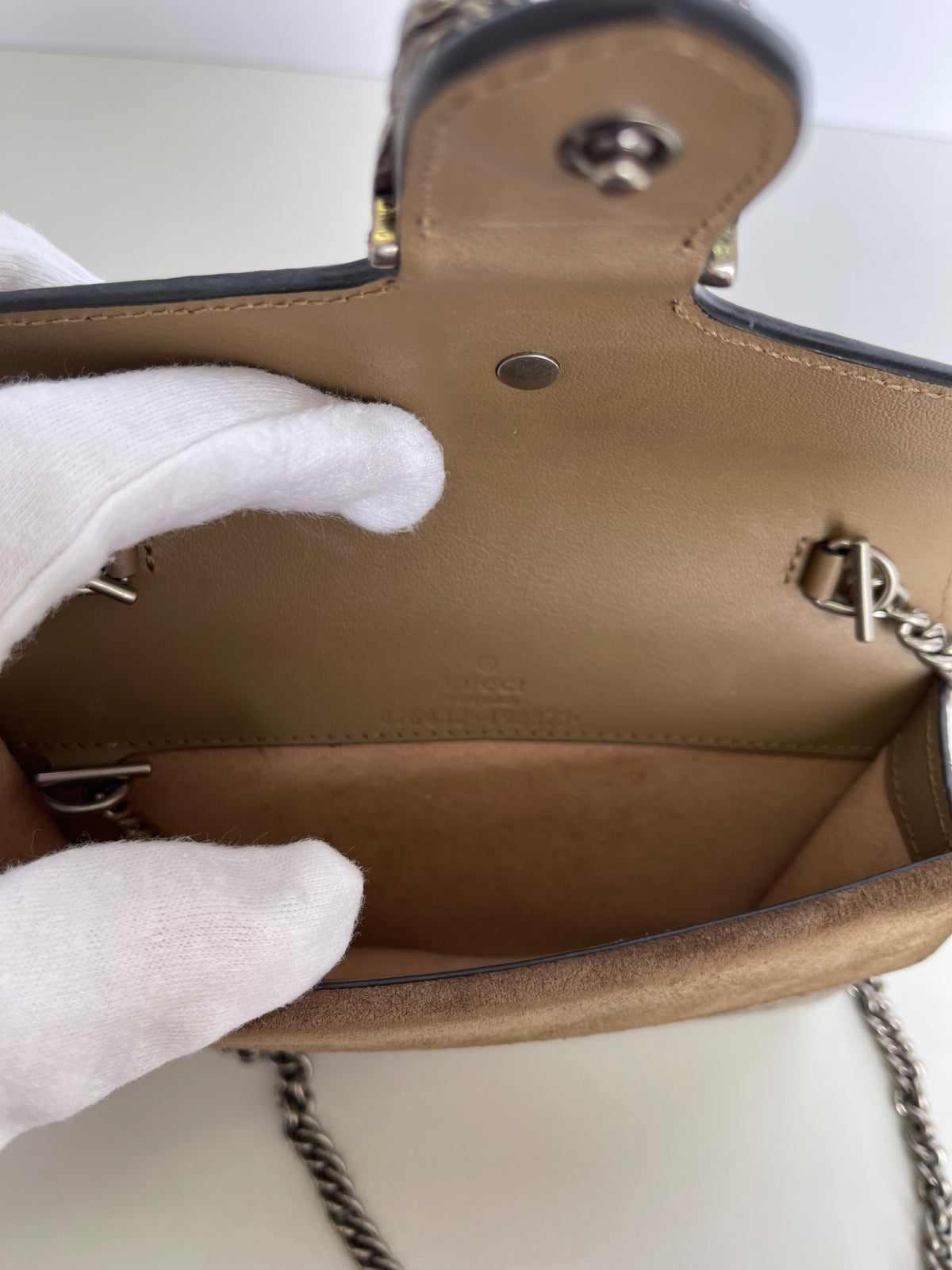 Gucci Dionysus GG Supreme Super Mini Bag