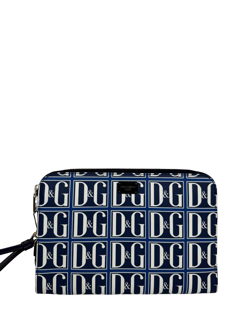 Dolce Gabbana D&G Tile Pattern Flat Case
