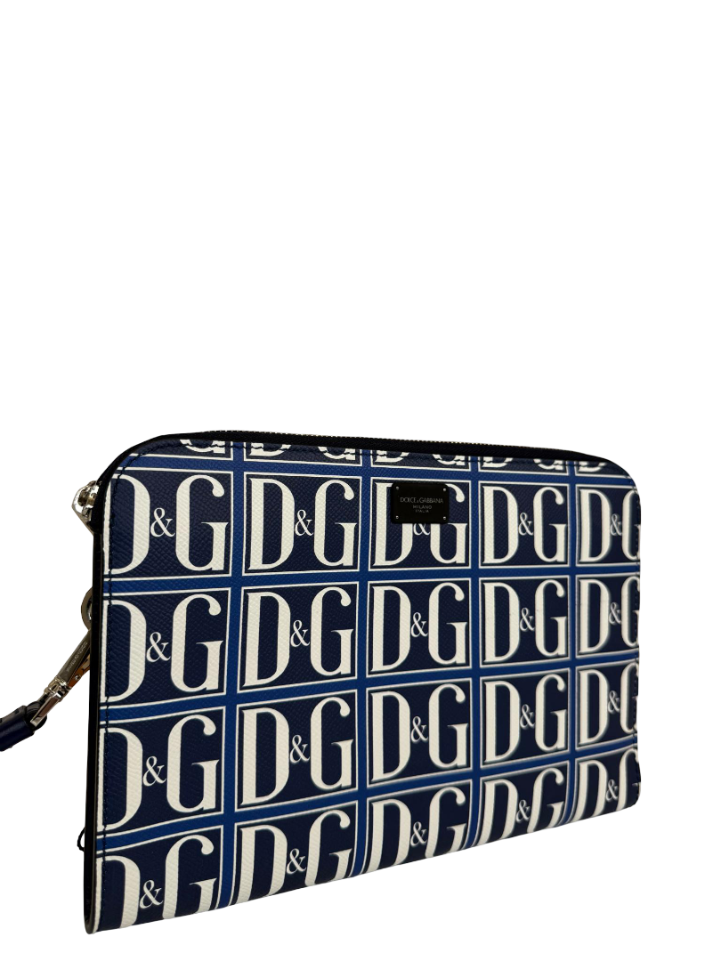 Dolce Gabbana D&G Tile Pattern Flat Case