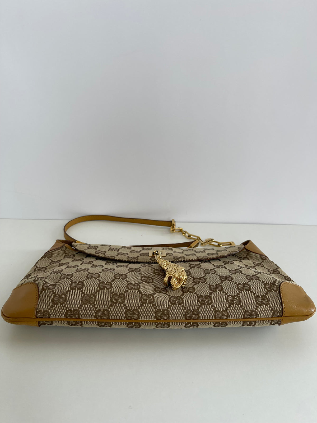 Gucci Dionysus Rare Tom Ford Monogram GG Canvas Tiger Charm