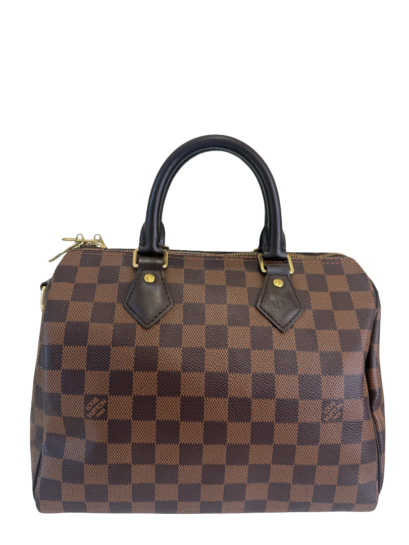 Louis Vuitton Speedy Bandoulière 25 Damier Ebene Canvas