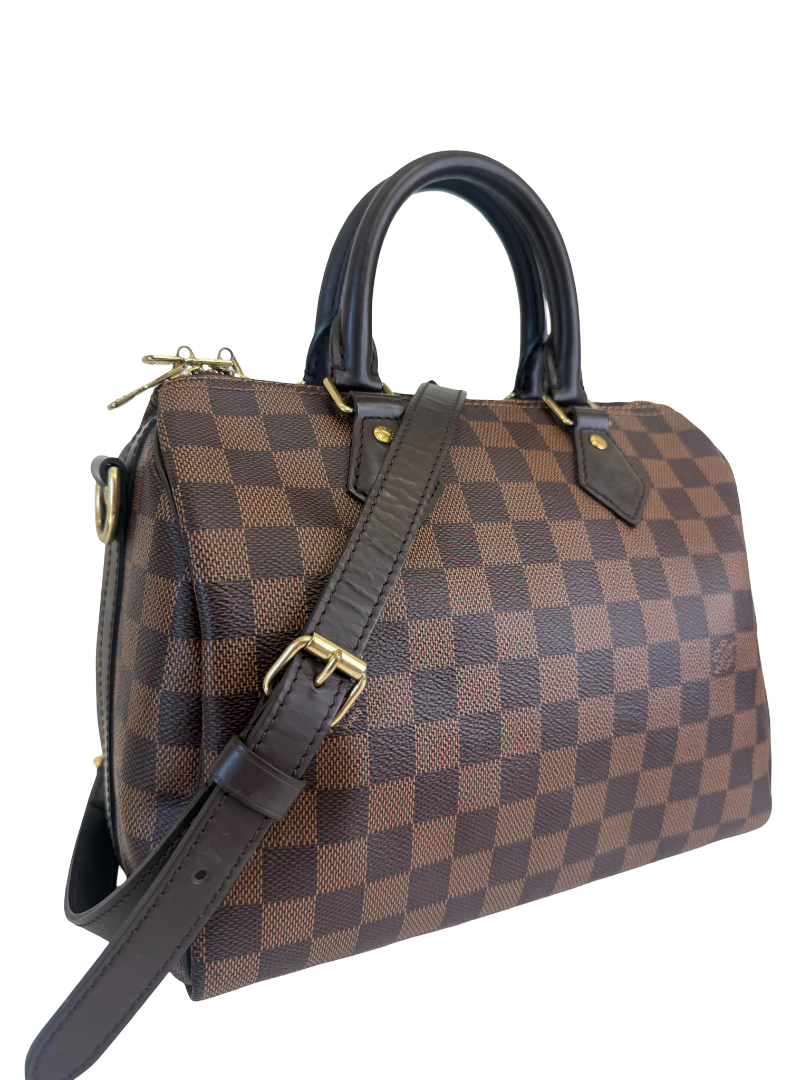 Louis Vuitton Speedy Bandoulière 25 Damier Ebene Canvas