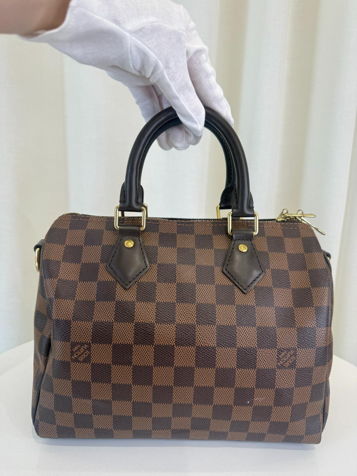 Louis Vuitton Speedy Bandoulière 25 Damier Ebene Canvas