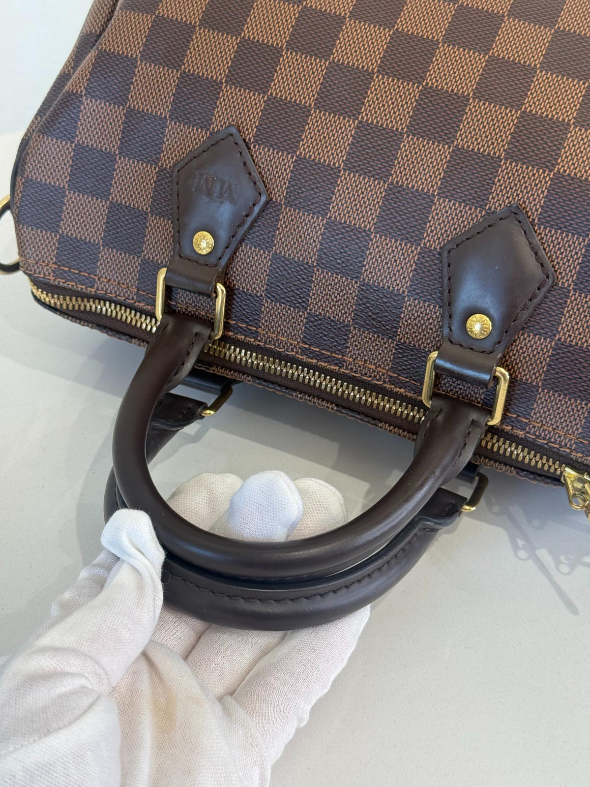 Louis Vuitton Speedy Bandoulière 25 Damier Ebene Canvas