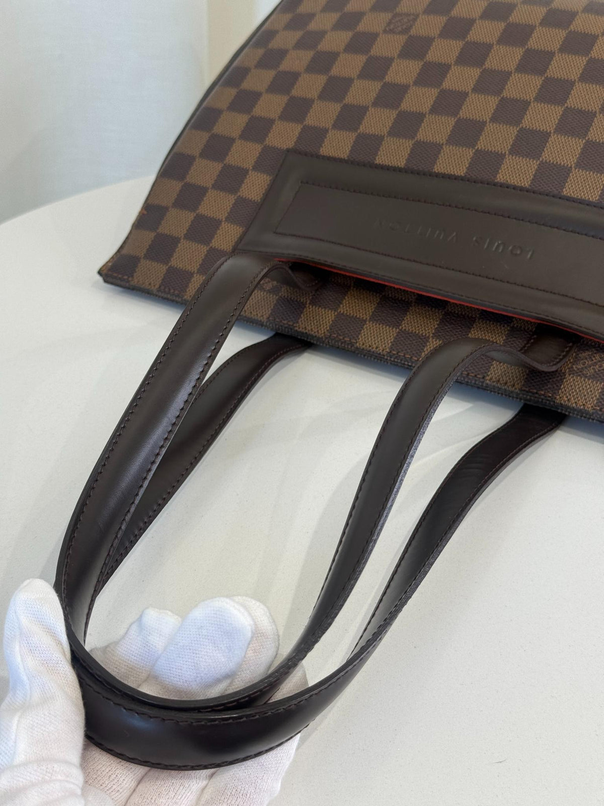 Louis Vuitton Vintage Parioli PM Damier Ebene Canvas